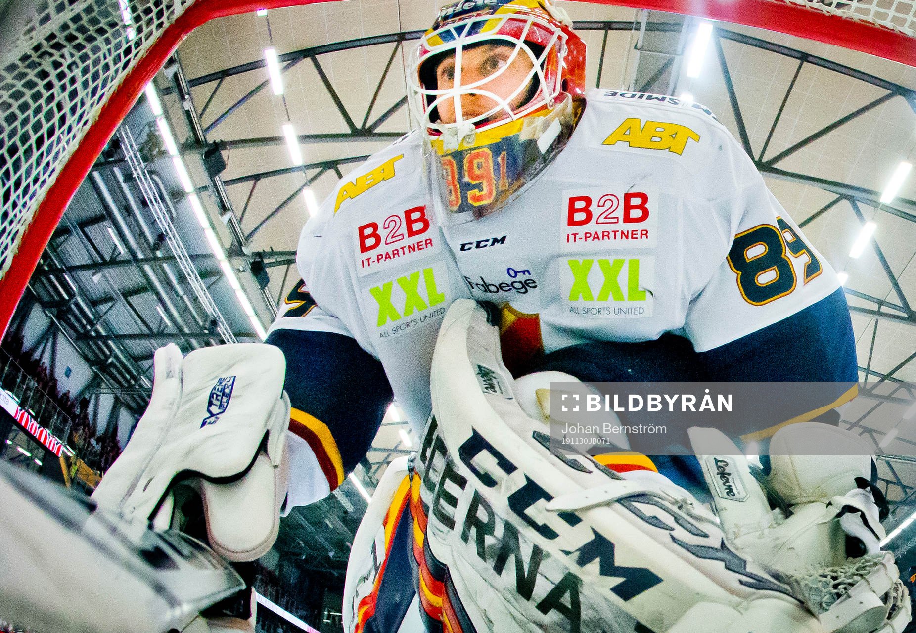 Djurgårdens målvakt Niklas Svedberg