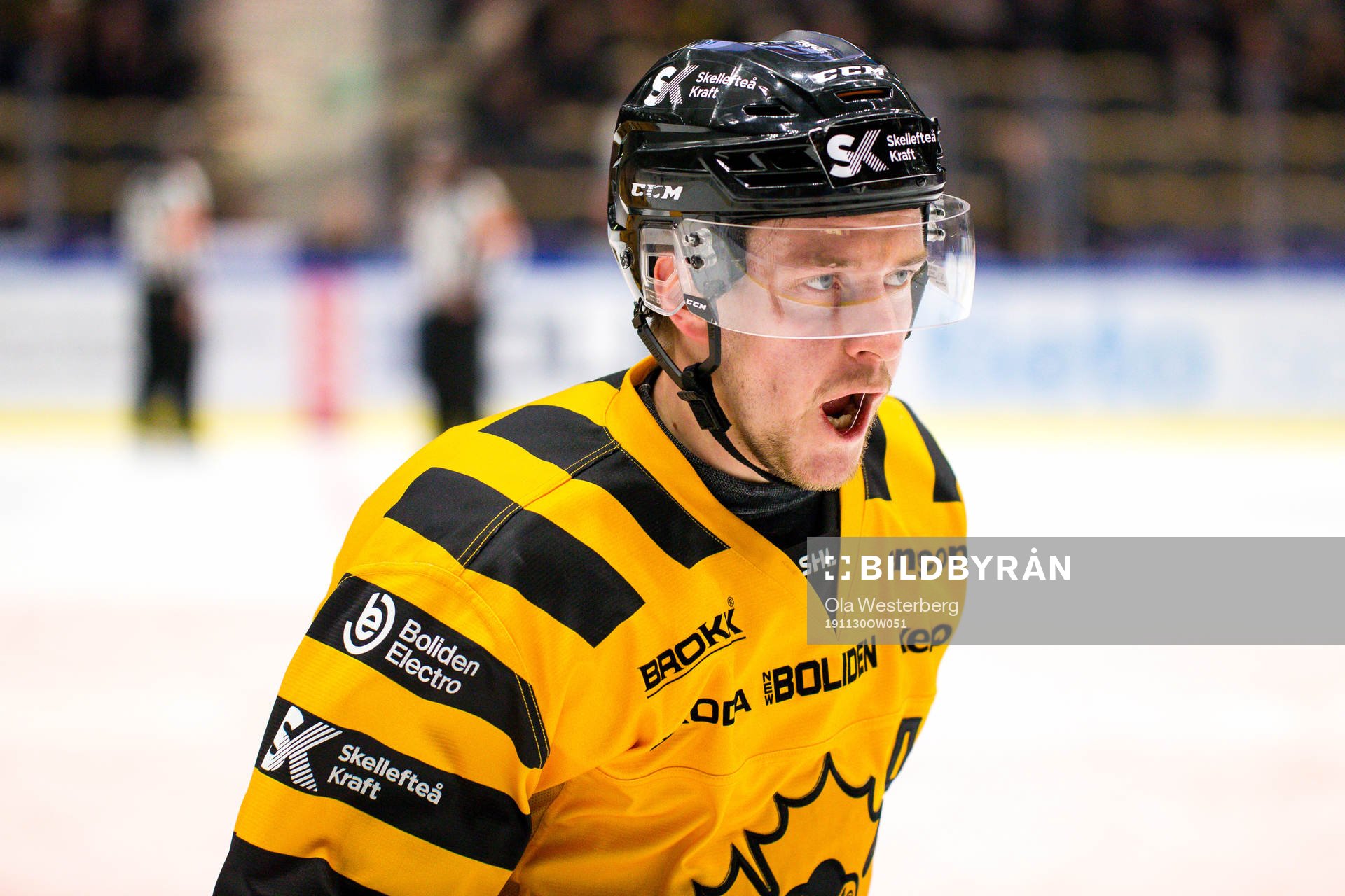 Skellefteås Jonathan Pudas jublar