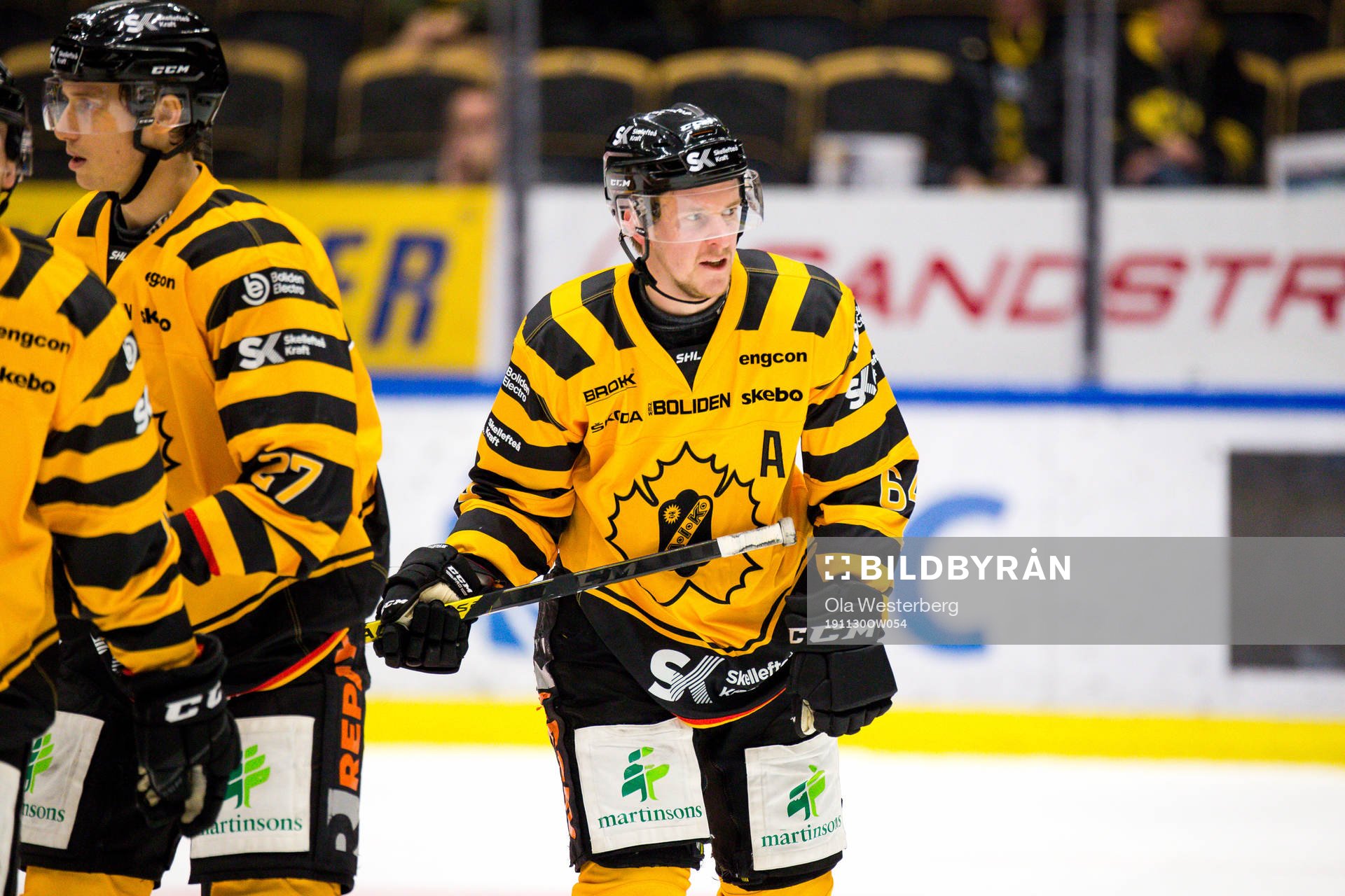 Skellefteås Jonathan Pudas jublar