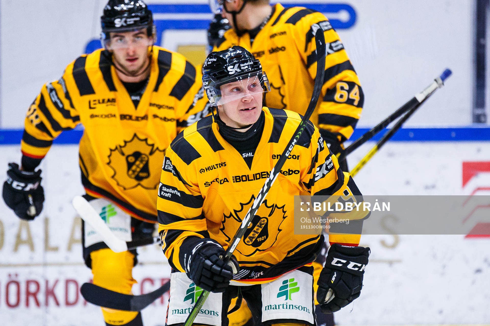 Skellefteås Tuomas Kiiskinen jublar