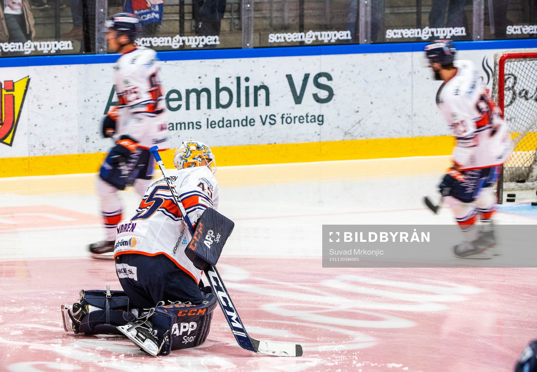 Växjös målvakt Viktor Andrén