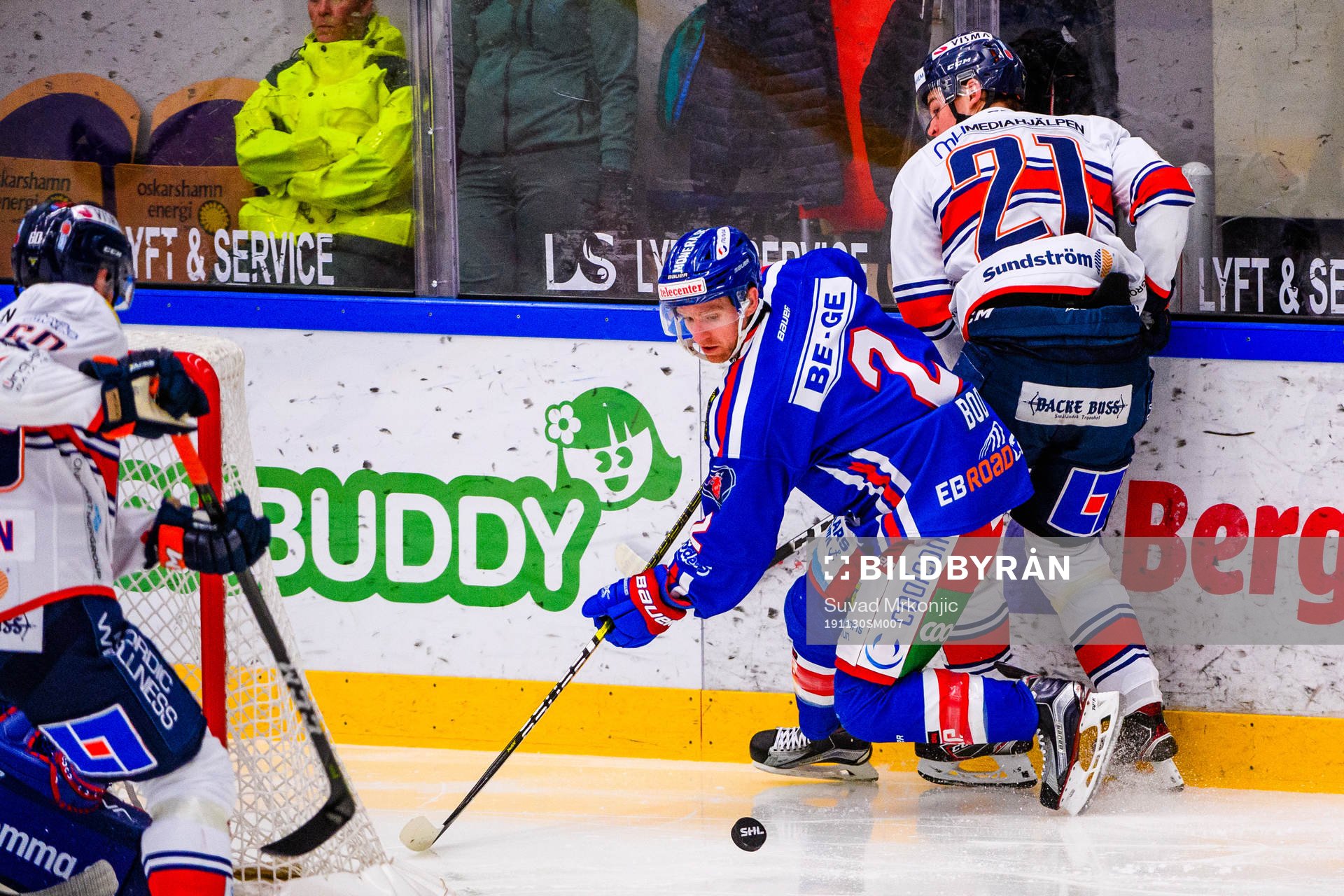 Oskarshamns Mattew Bodie och Växjös Filip Cederqvist