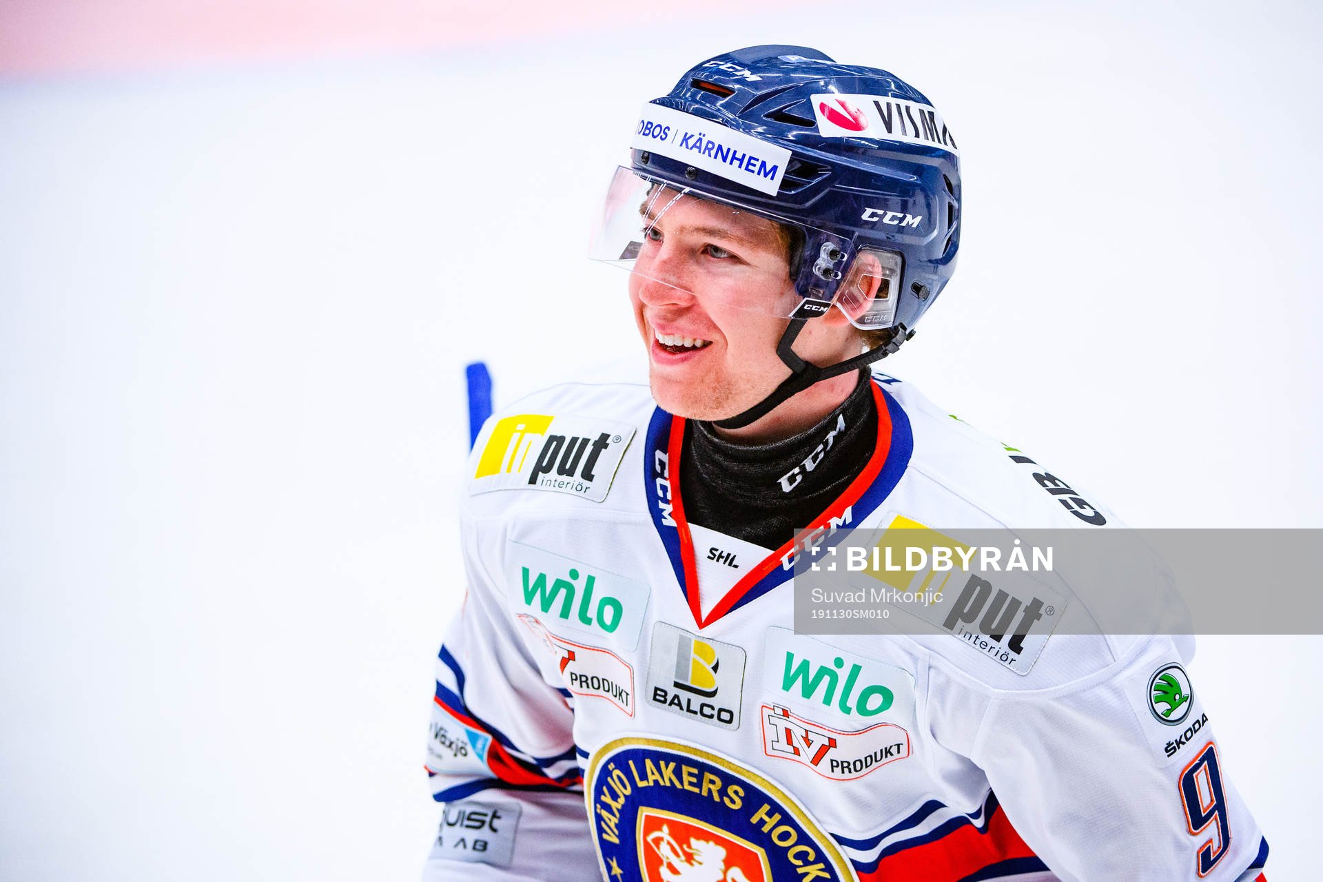 Växjös Marcus Davidsson jublar