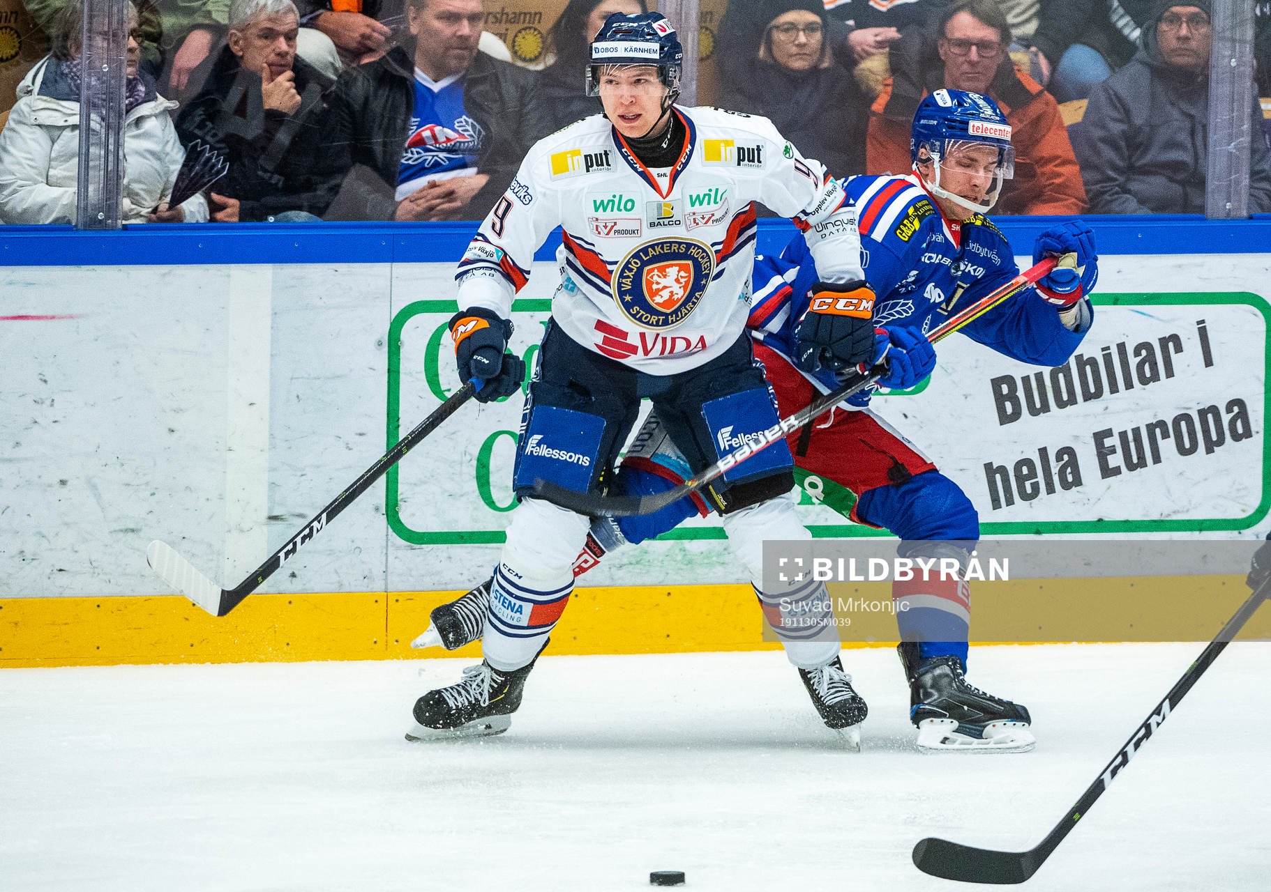 Oskarshamns Pontus Netterberg och Växjös Marcus Davidsson