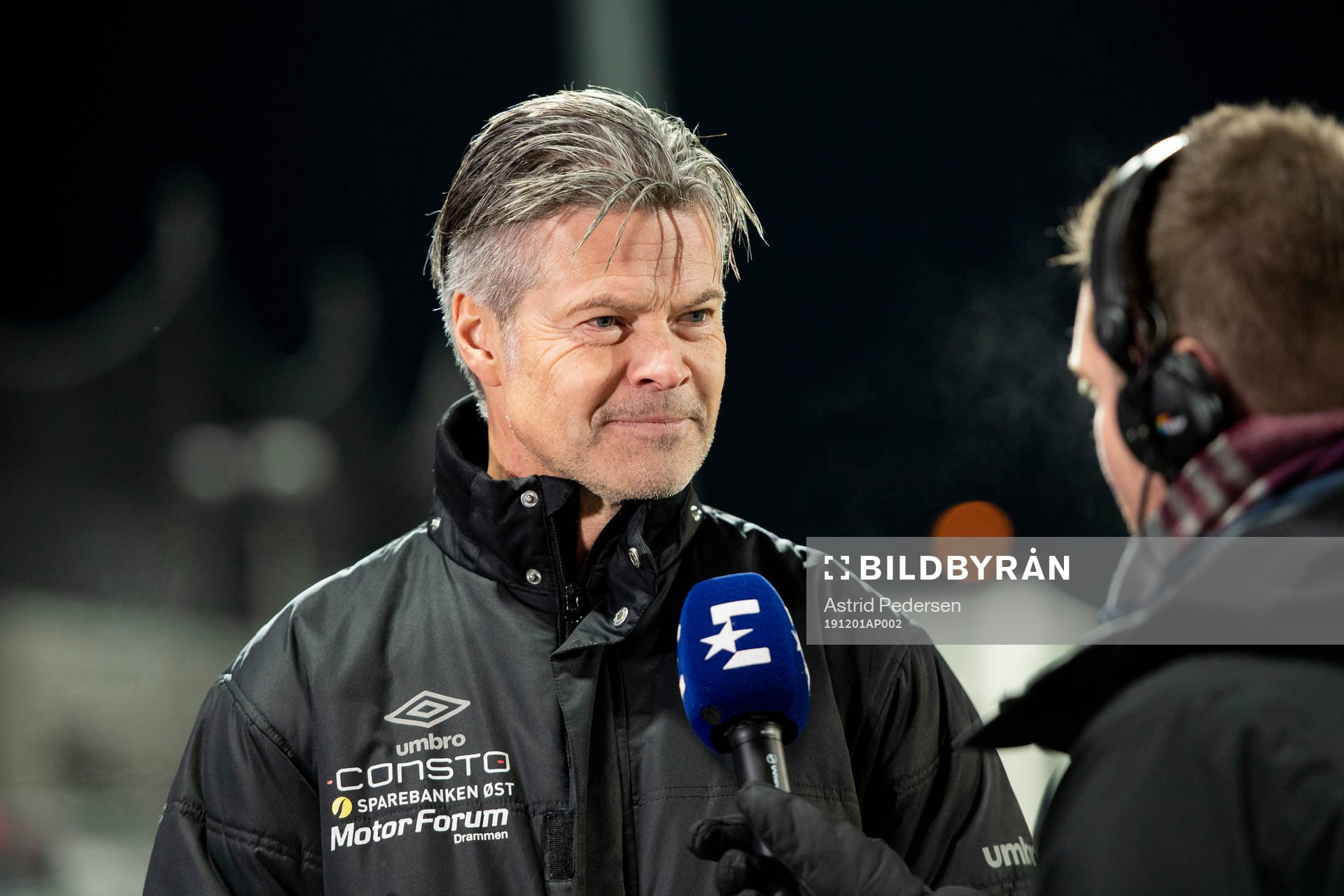 Vegard Hansen, head coach of Mjøndalen