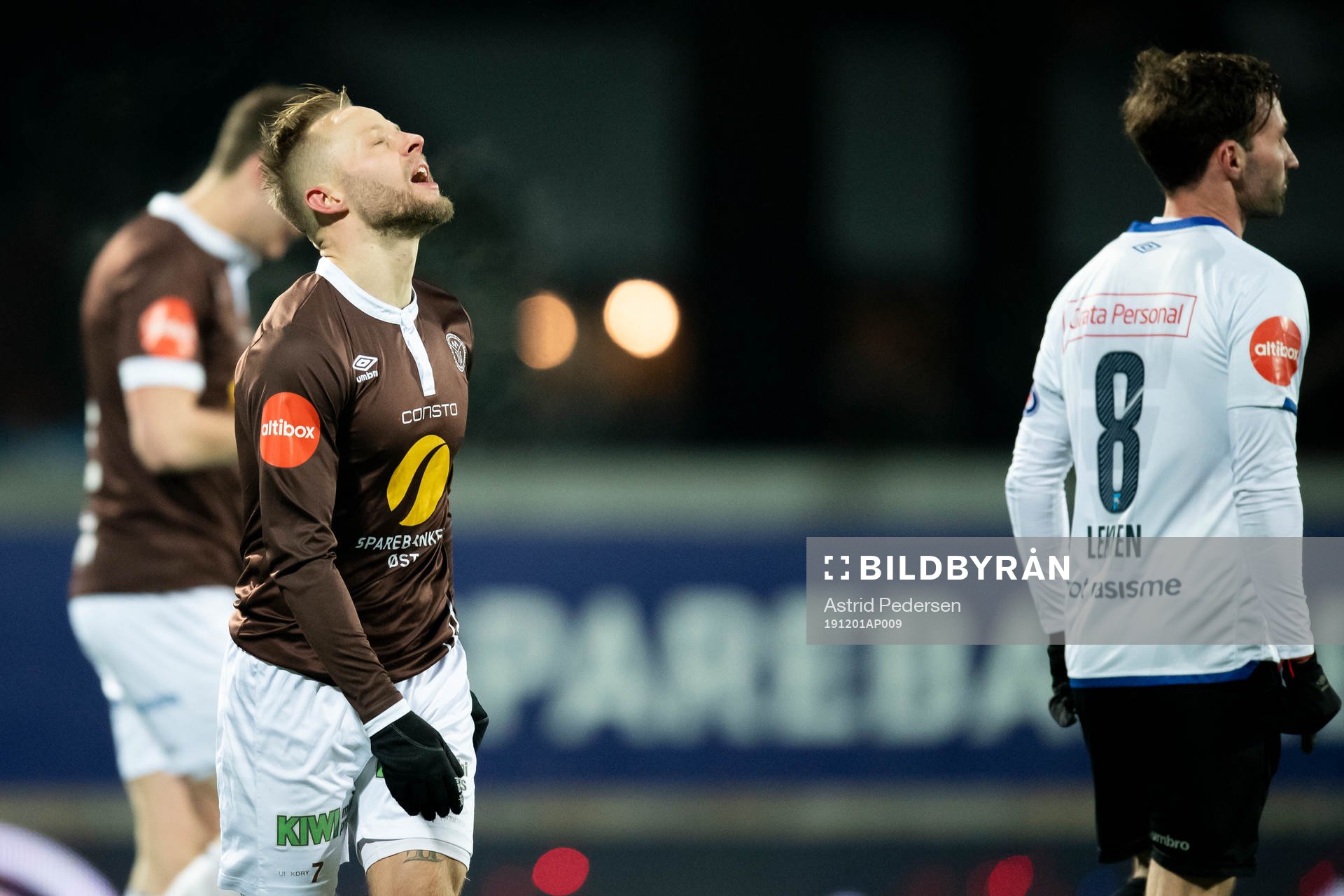 Tonny Brochmann of Mjøndalen looks dejected