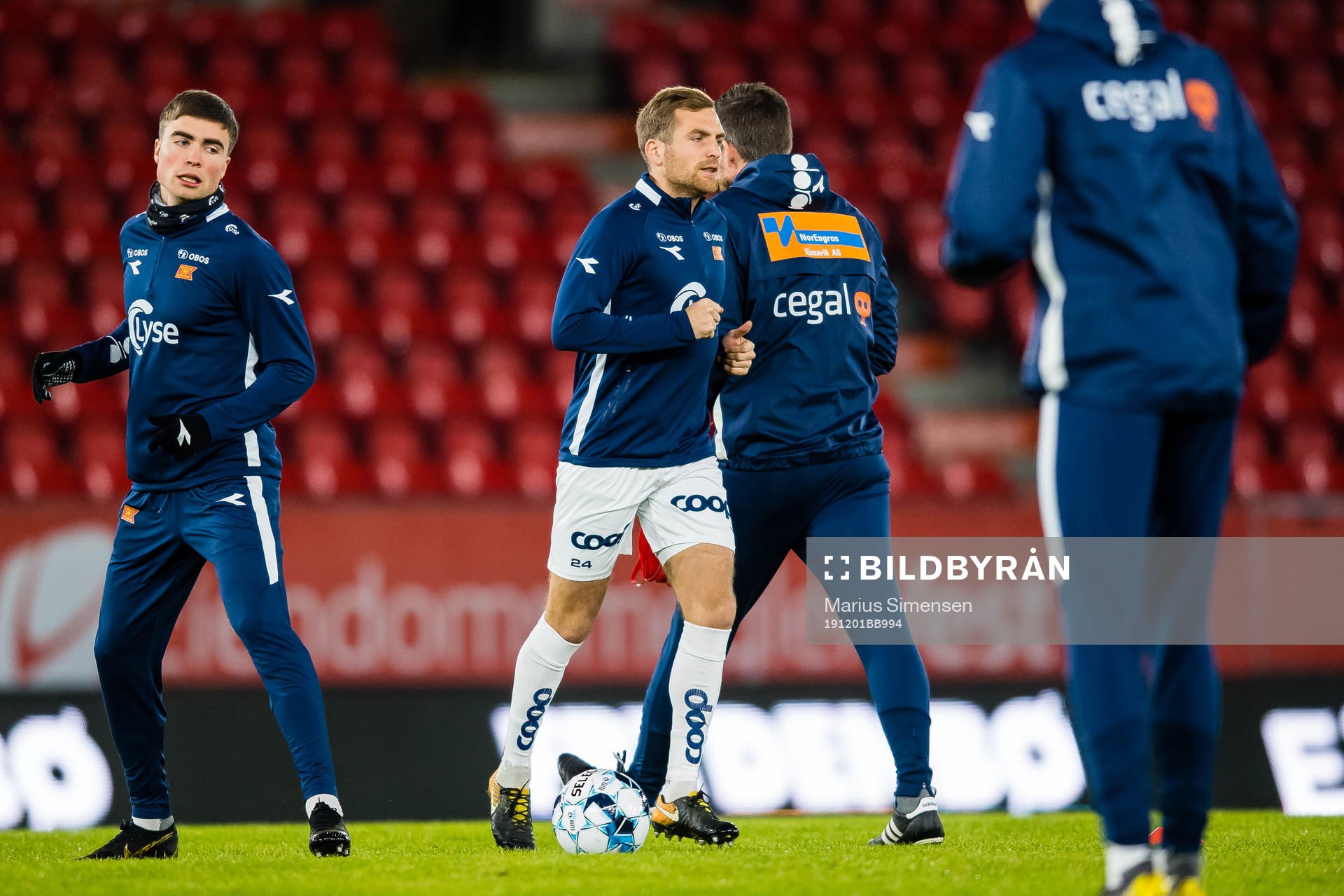 Sondre Flem Bjørshol and Kristoffer Lie Løkberg of Viking
