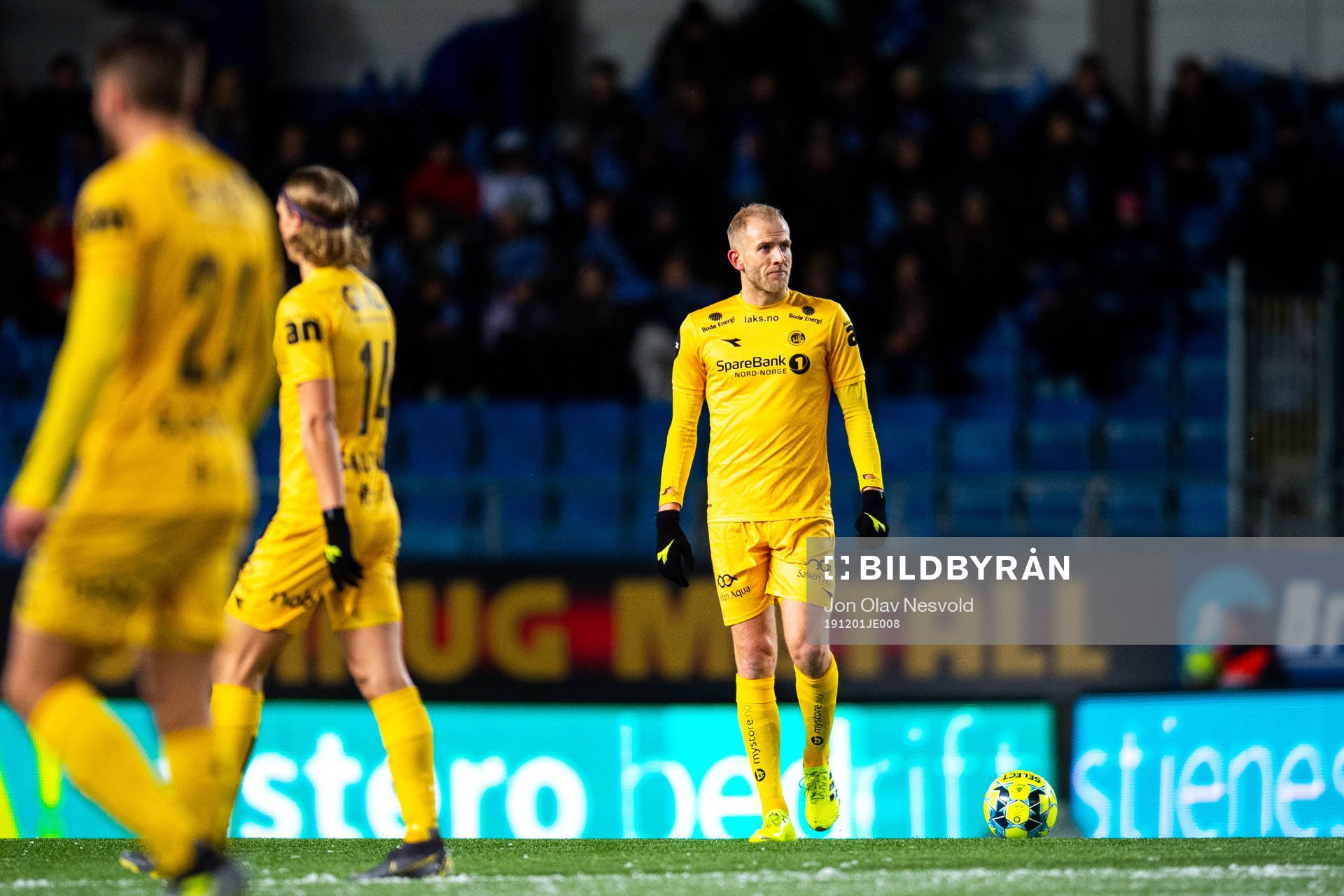 Vegard Leikvoll Moberg of Bodø/Glimt looks dejected