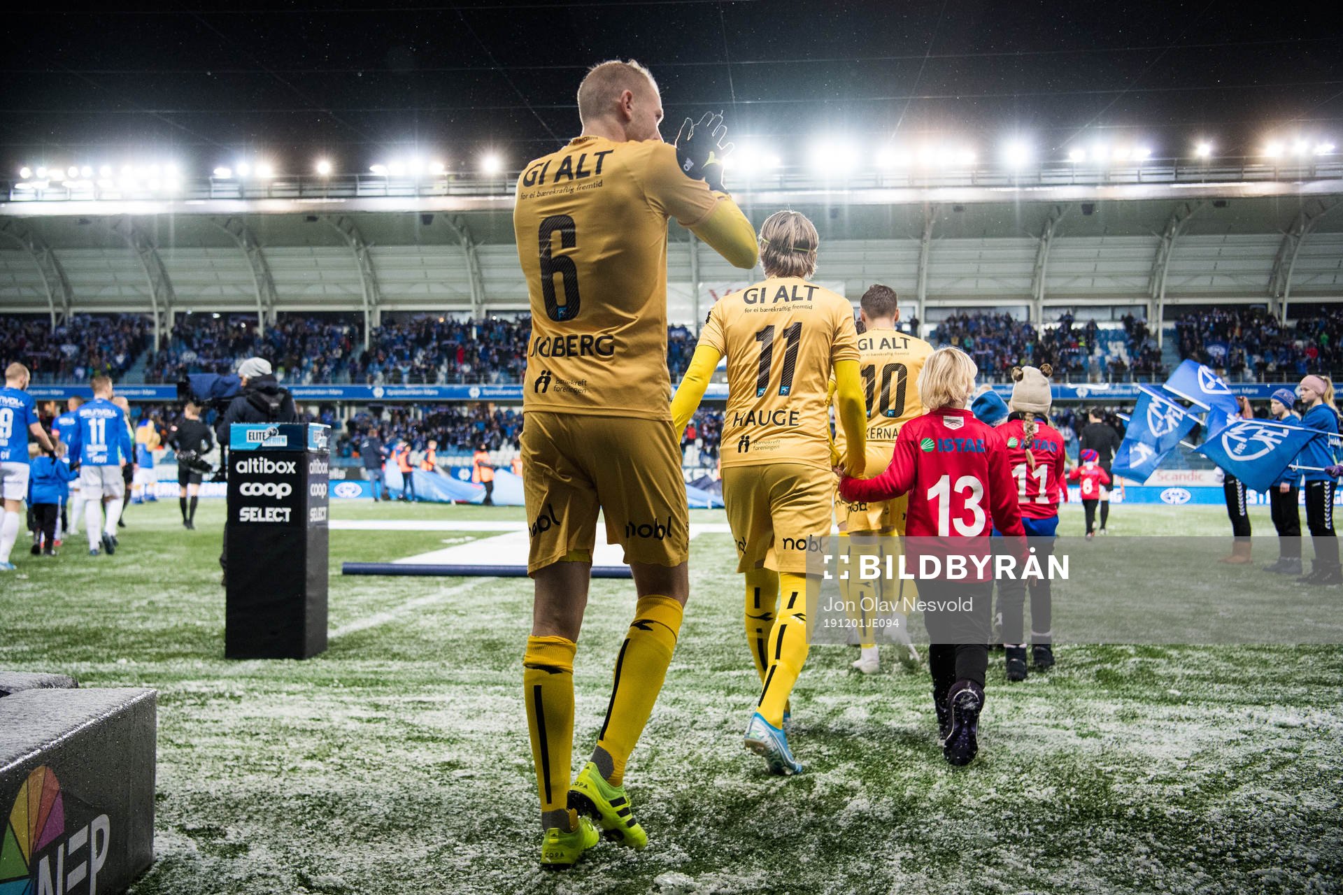 Vegard Leikvoll Moberg and Jens Petter Hauge of Bodø/Glimt