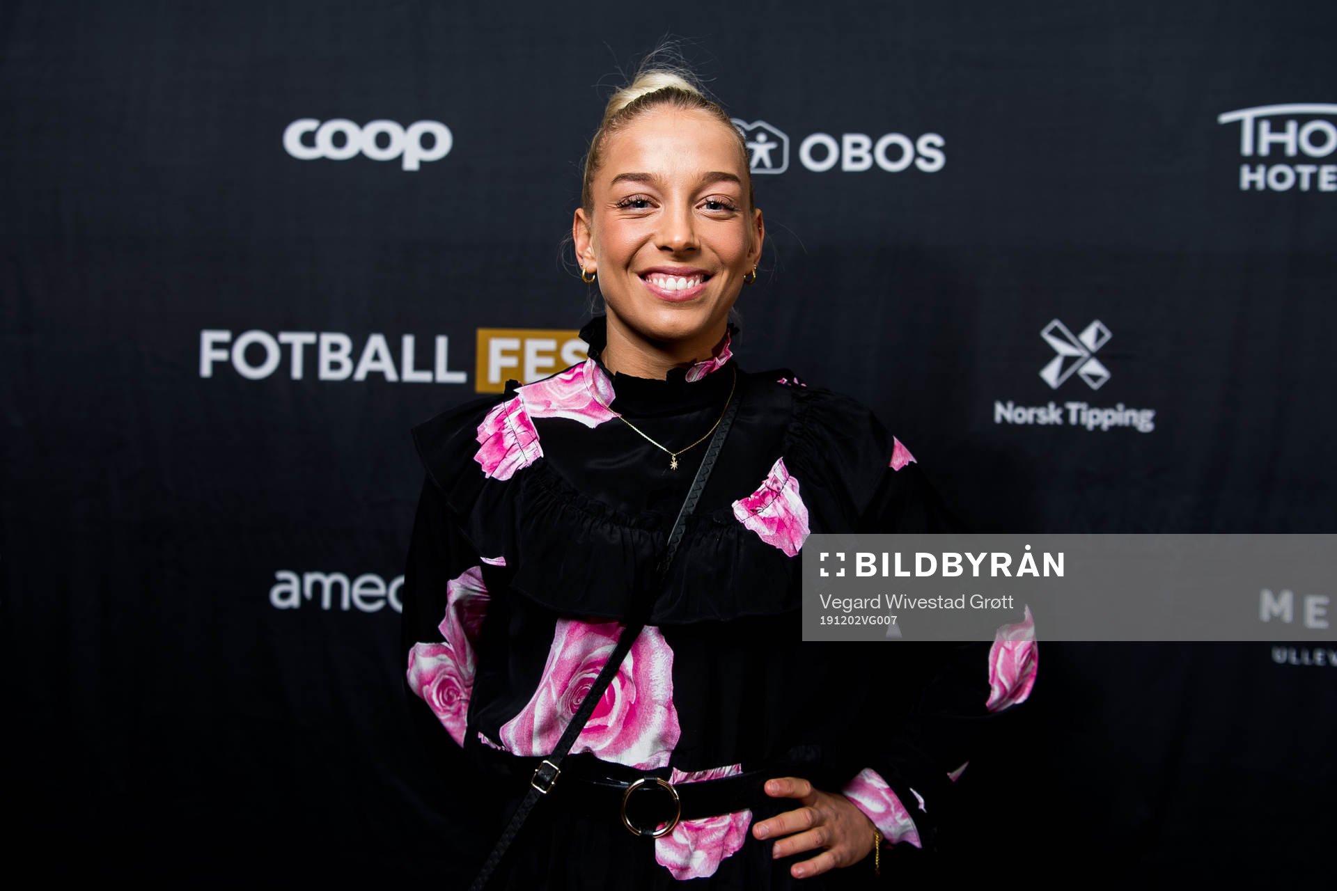 Rikke Nygard of Arna-Bjørnar arrives