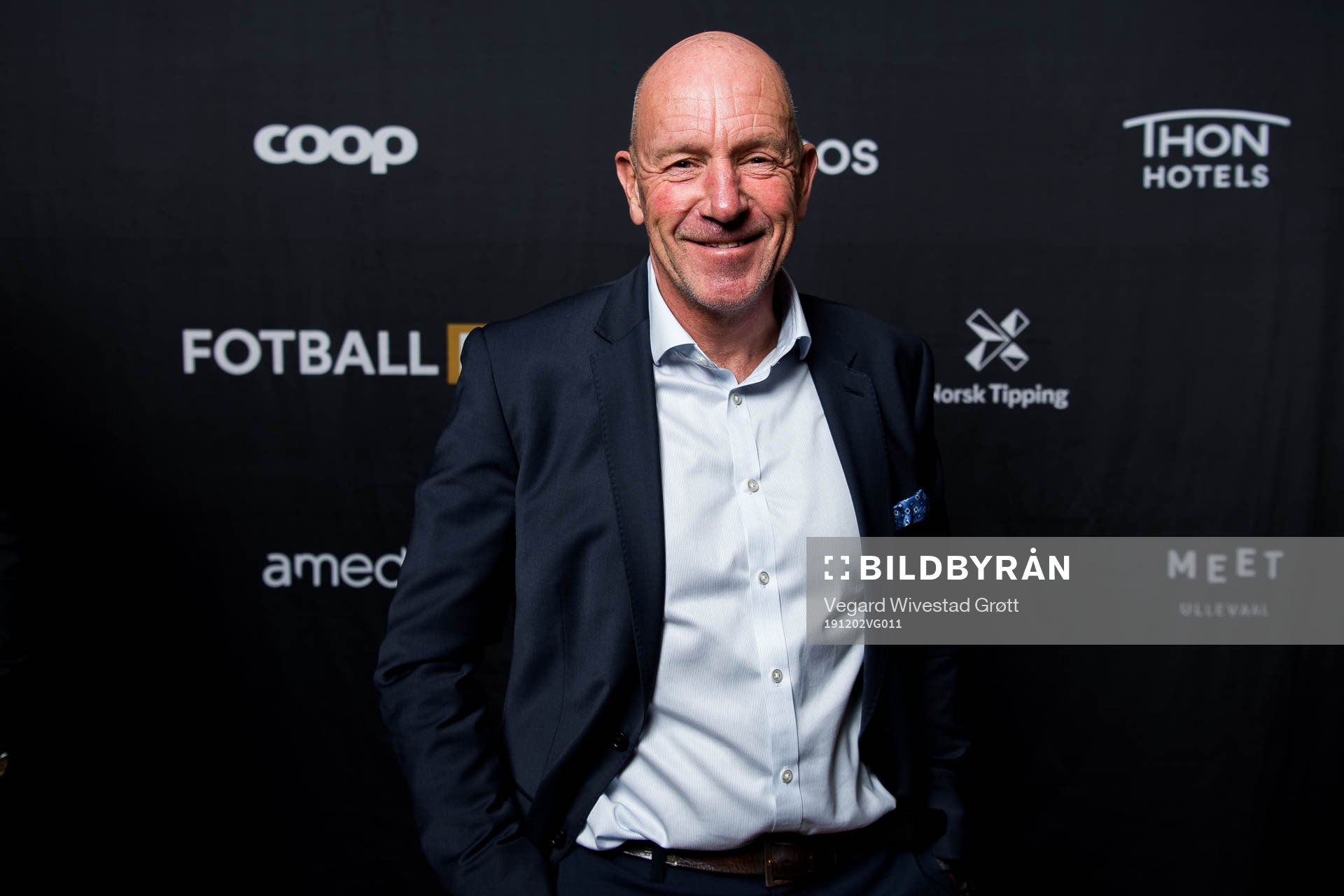 Nils Johan Semb, sports director of Norway, arrives