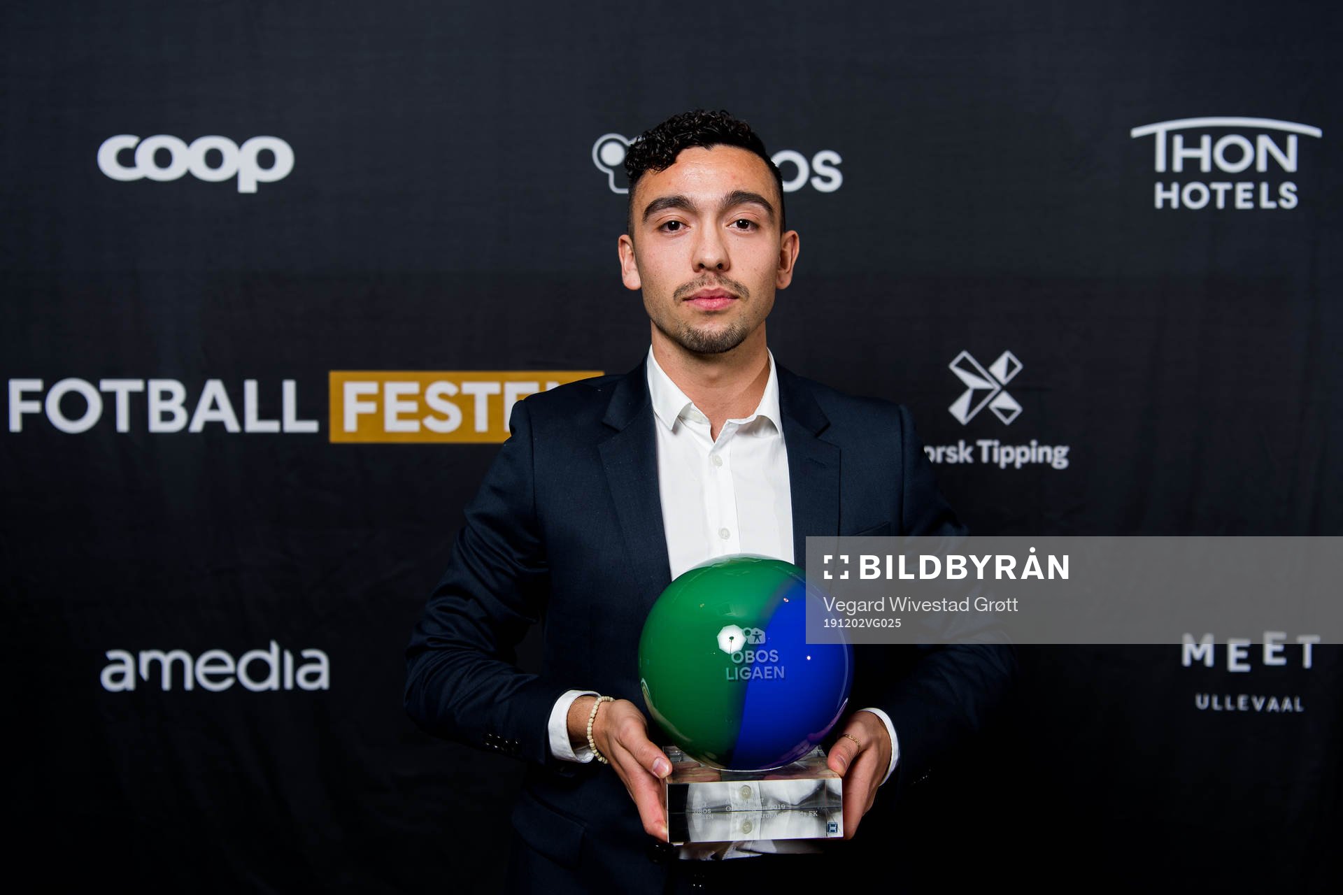 Niklas Fernando Nygaard Castro of Aalesund poses for a