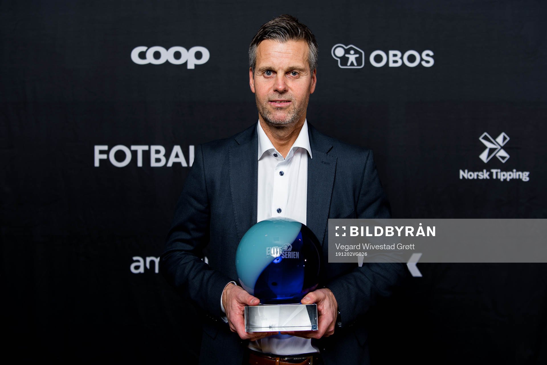 Kjetil Knutsen, head coach of Bodø/Glimt, poses for a