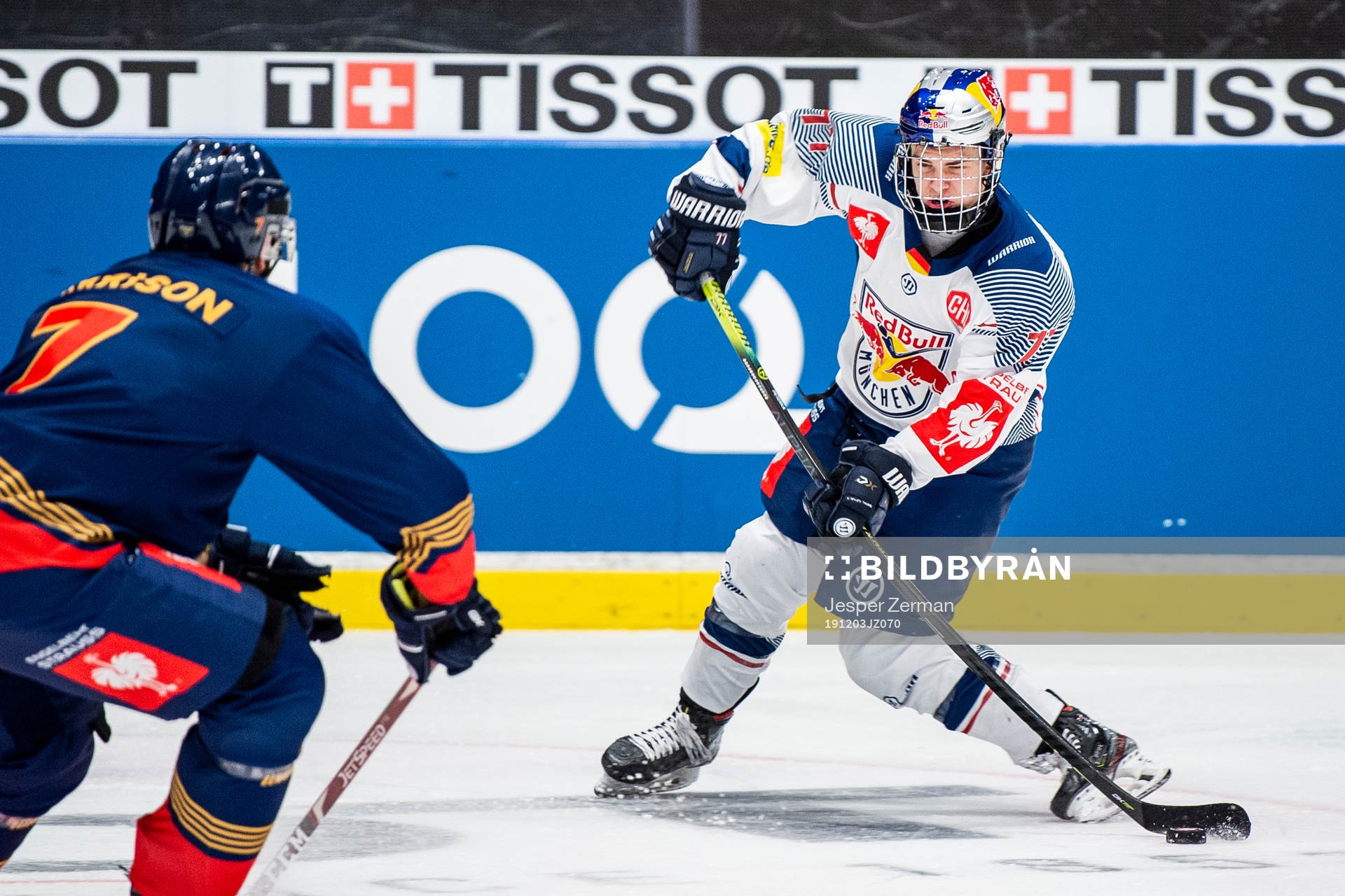 John Jason Peterka of Red Bull Munich
