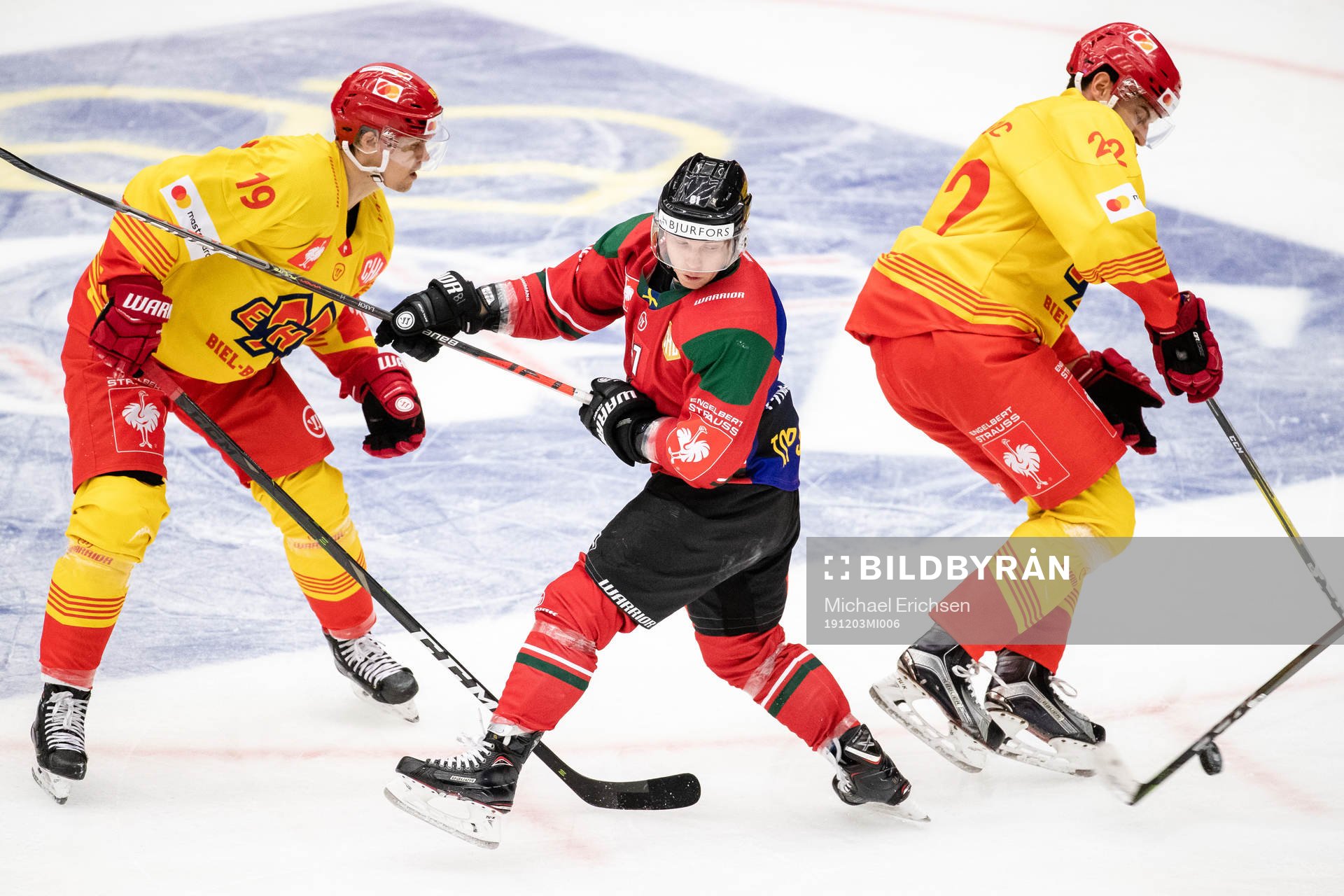 David Ullström and Rajan Sataric of Biel-Bienne against