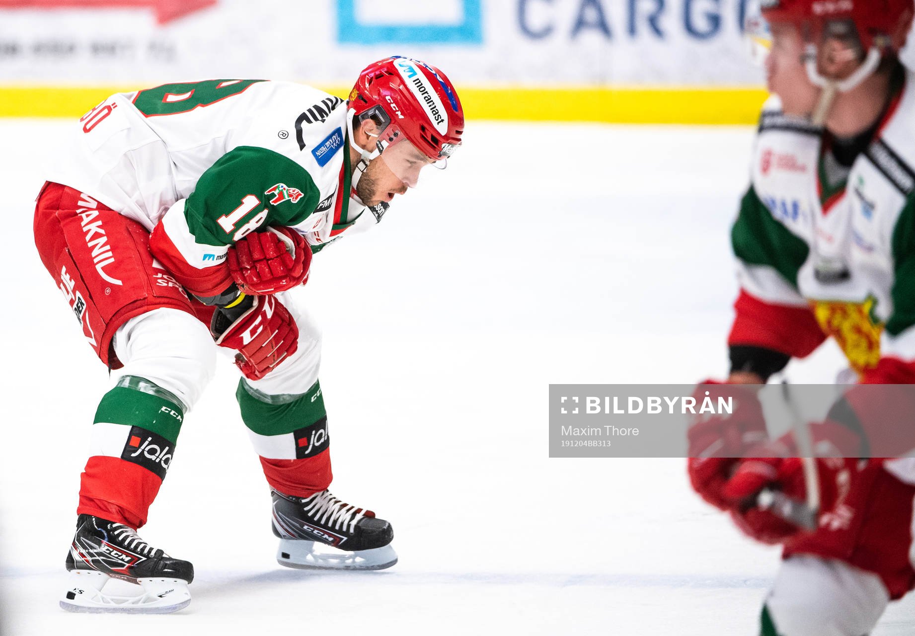 Moras Mattias Nörstebö har ont