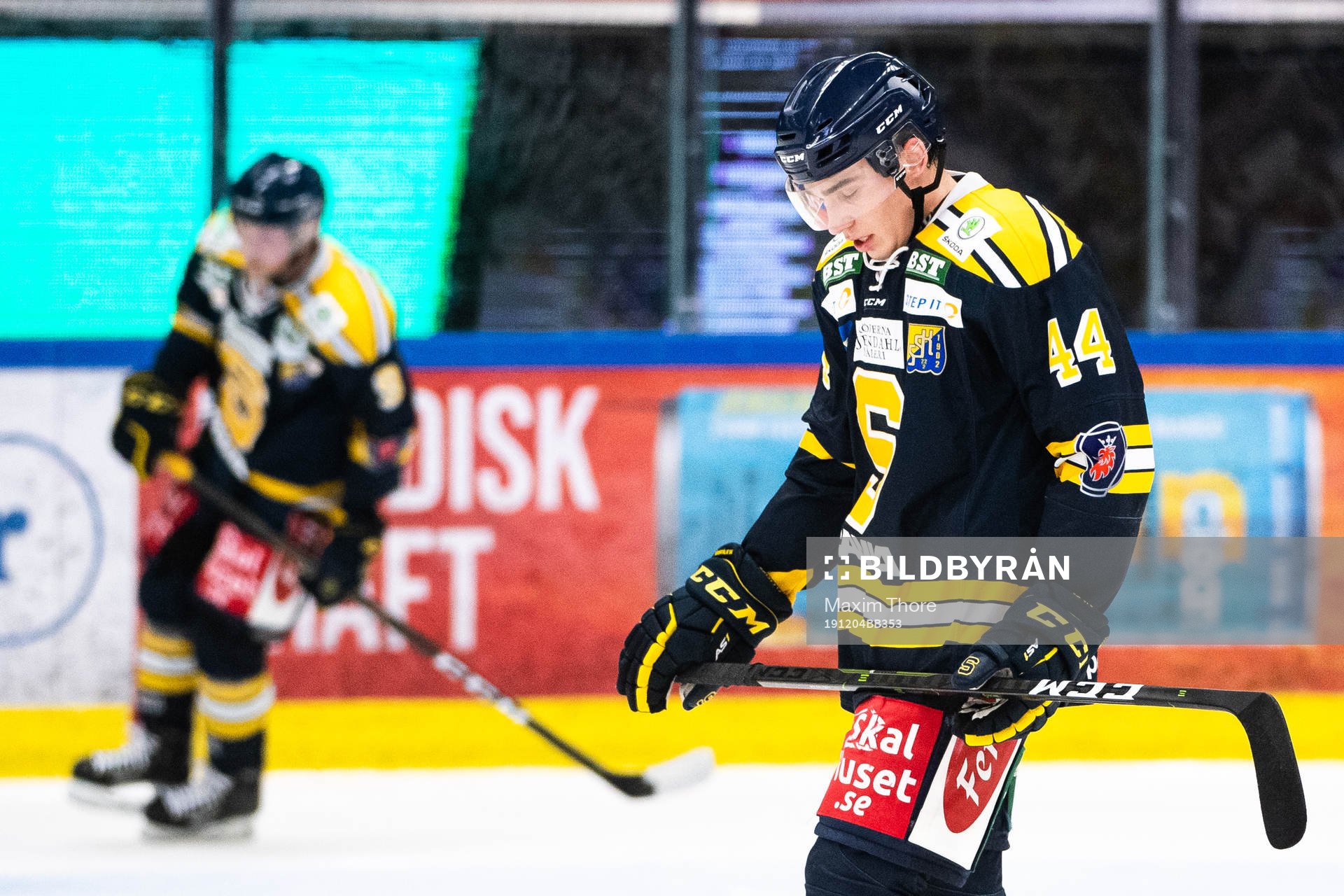 Södertäljes Adam Wilsby deppar