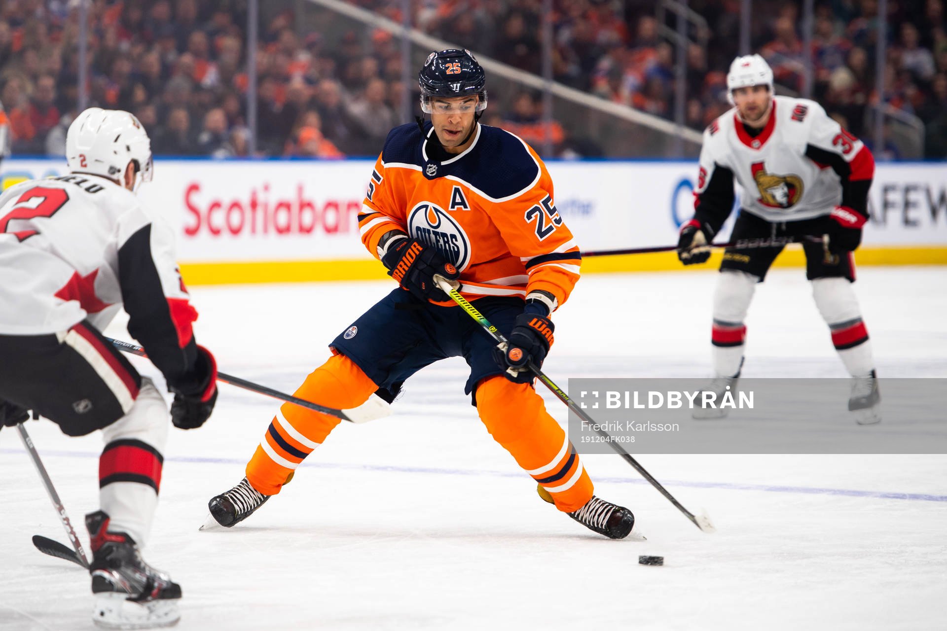 Darnell Nurse of the Edmonton Oilers