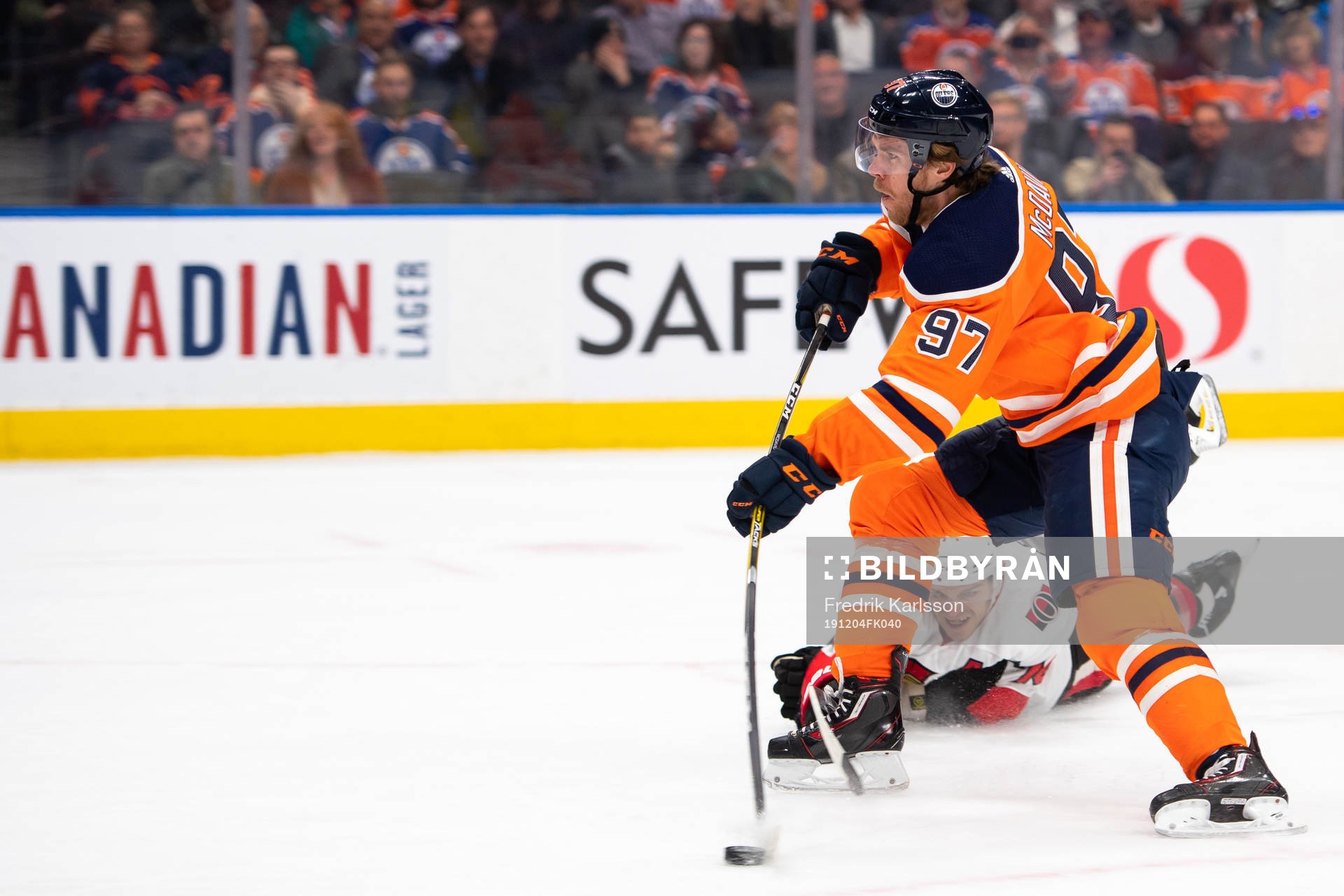 Connor McDavid of the Edmonton Oilers