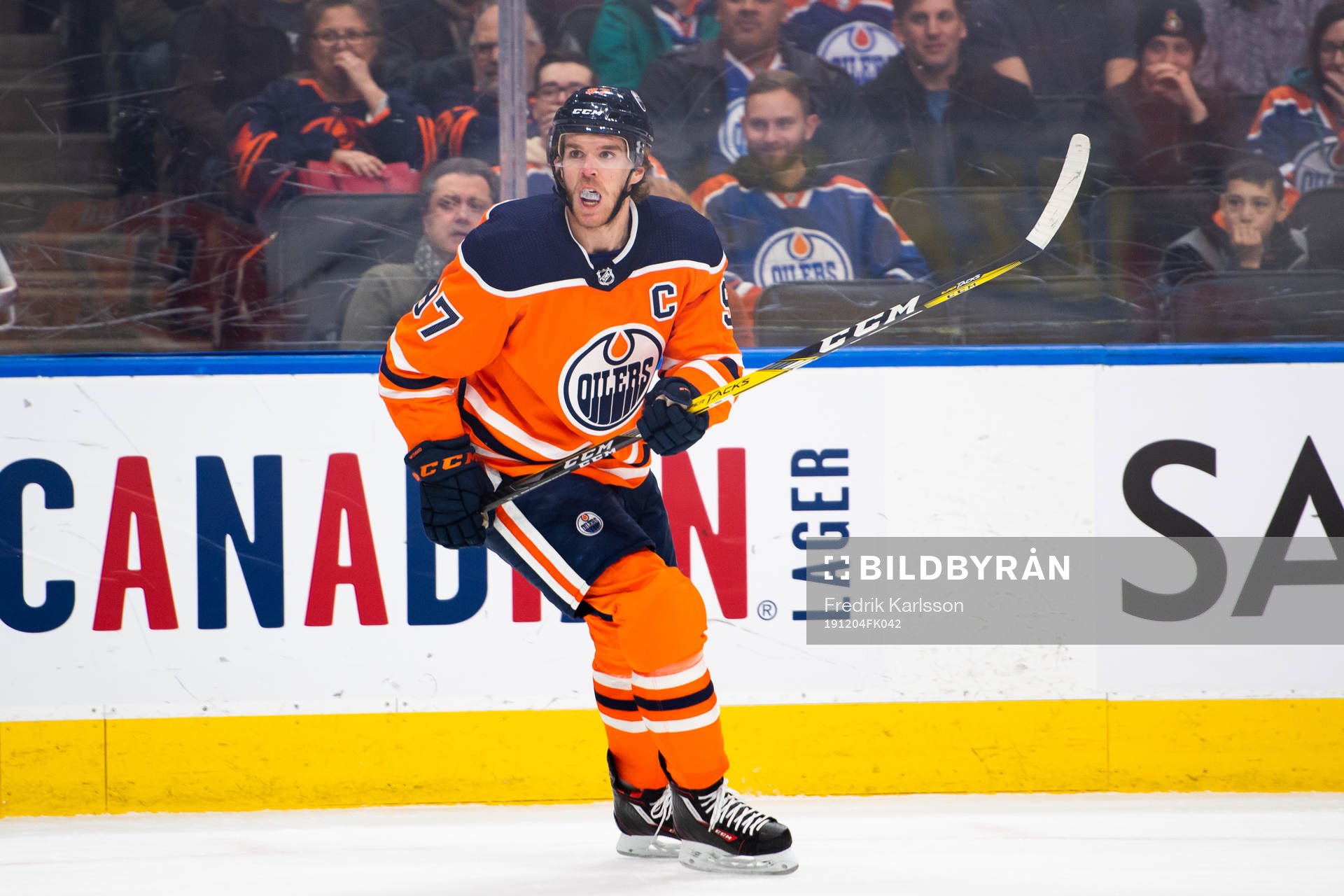 Connor McDavid of the Edmonton Oilers