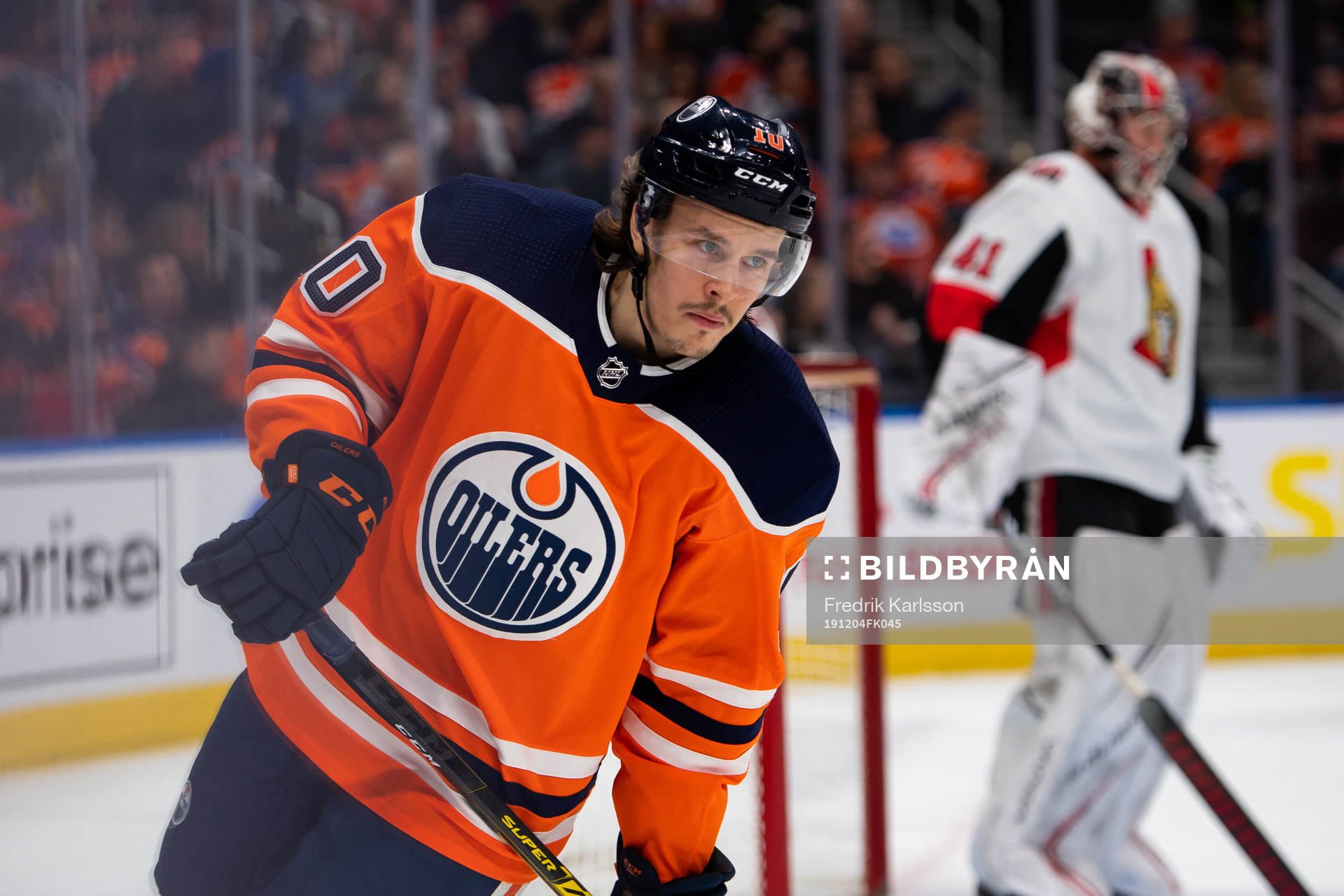 Joakim Nygard of the Edmonton Oilers