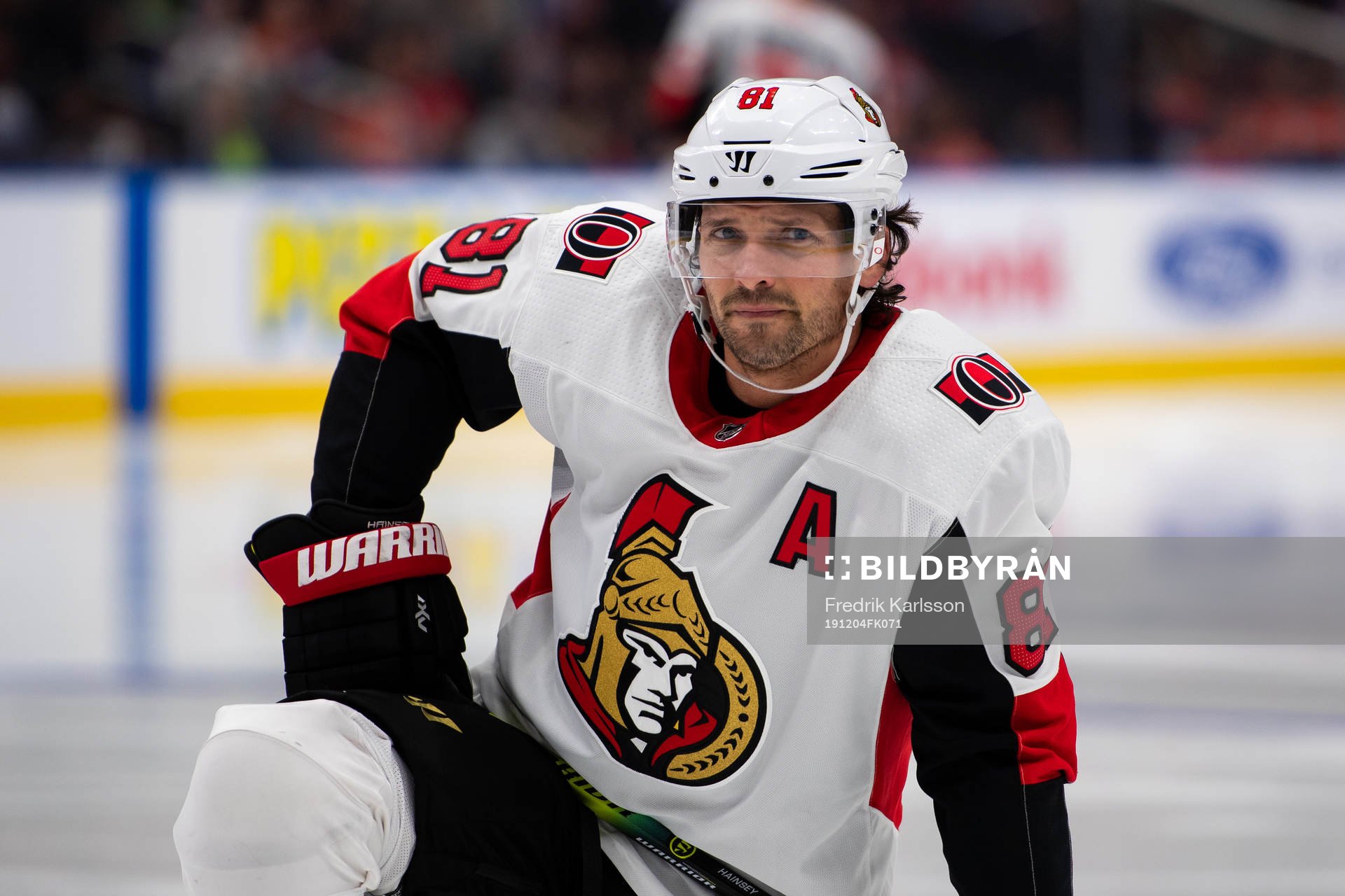 Ron Hainsey of the Ottawa Senators