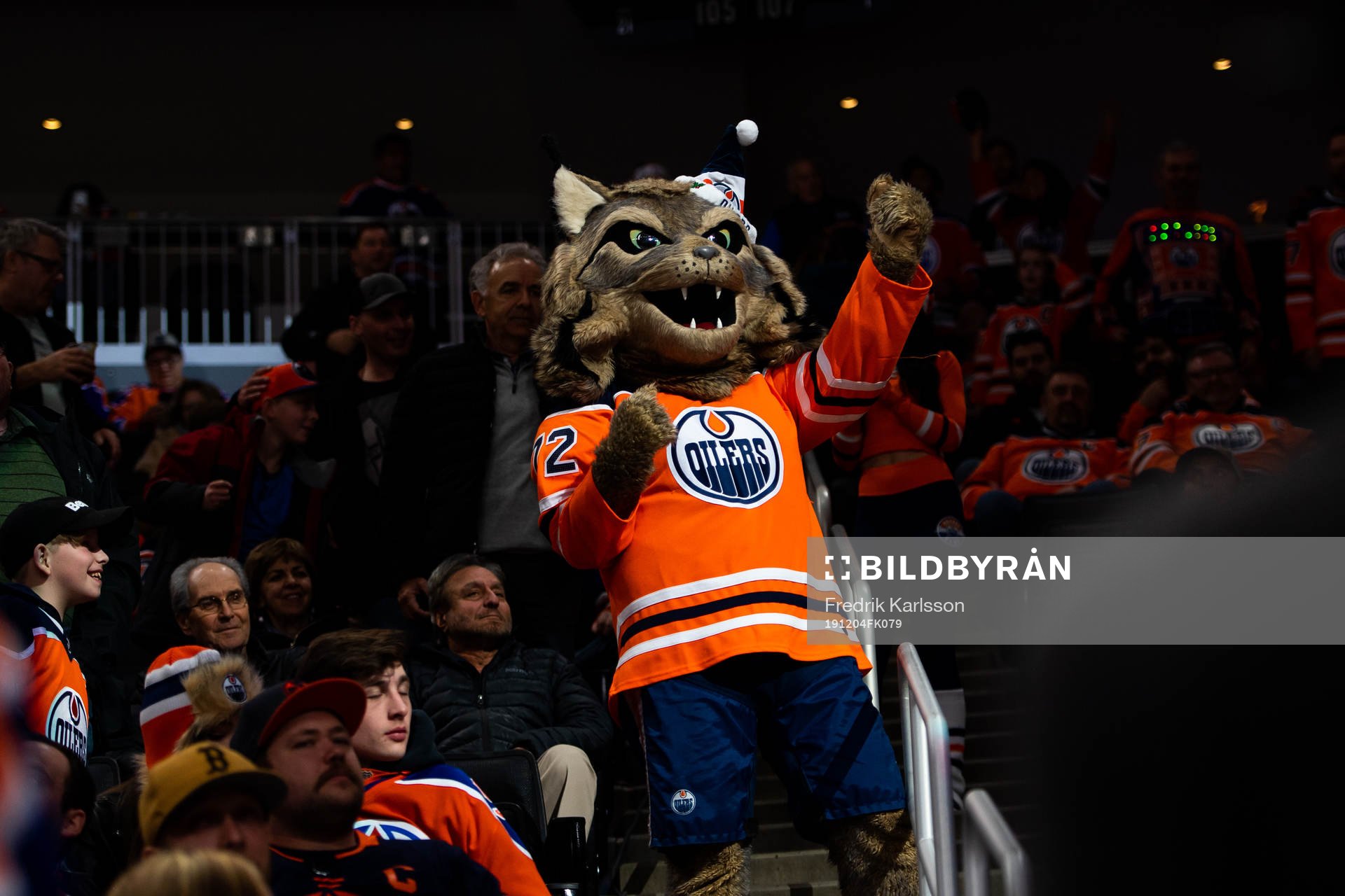 Mascot of the Edmonton Oilers