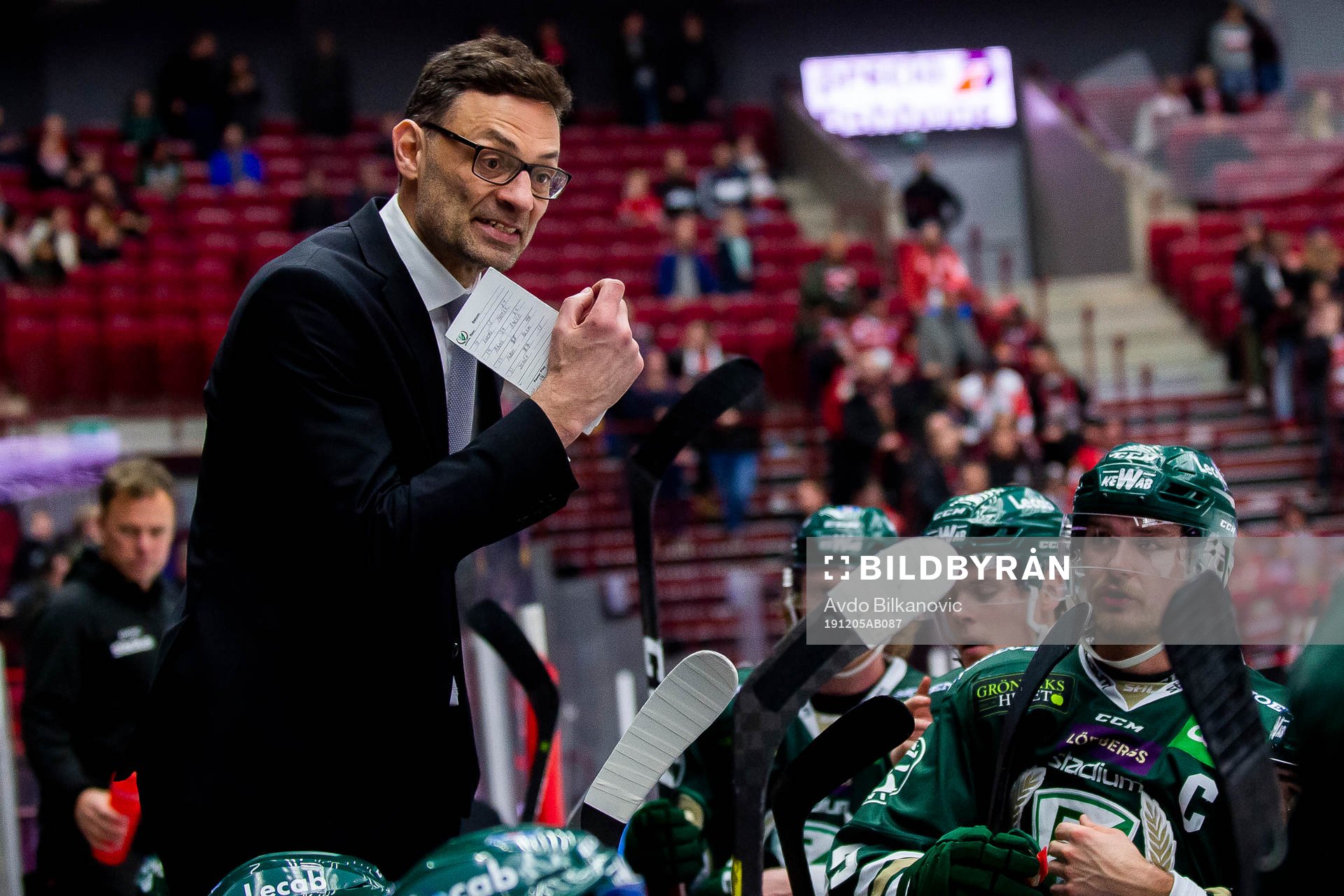 Färjestads assisterande tränare Peter Popovic