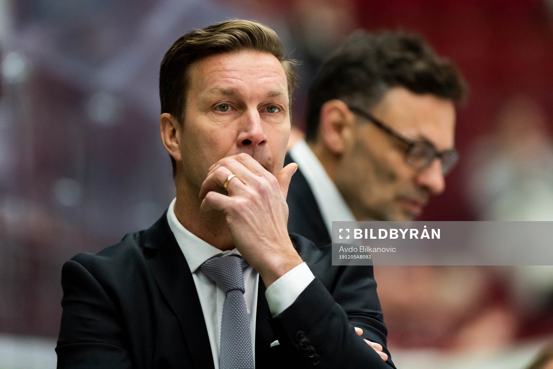 Färjestads huvudtränare Johan Pennerborn