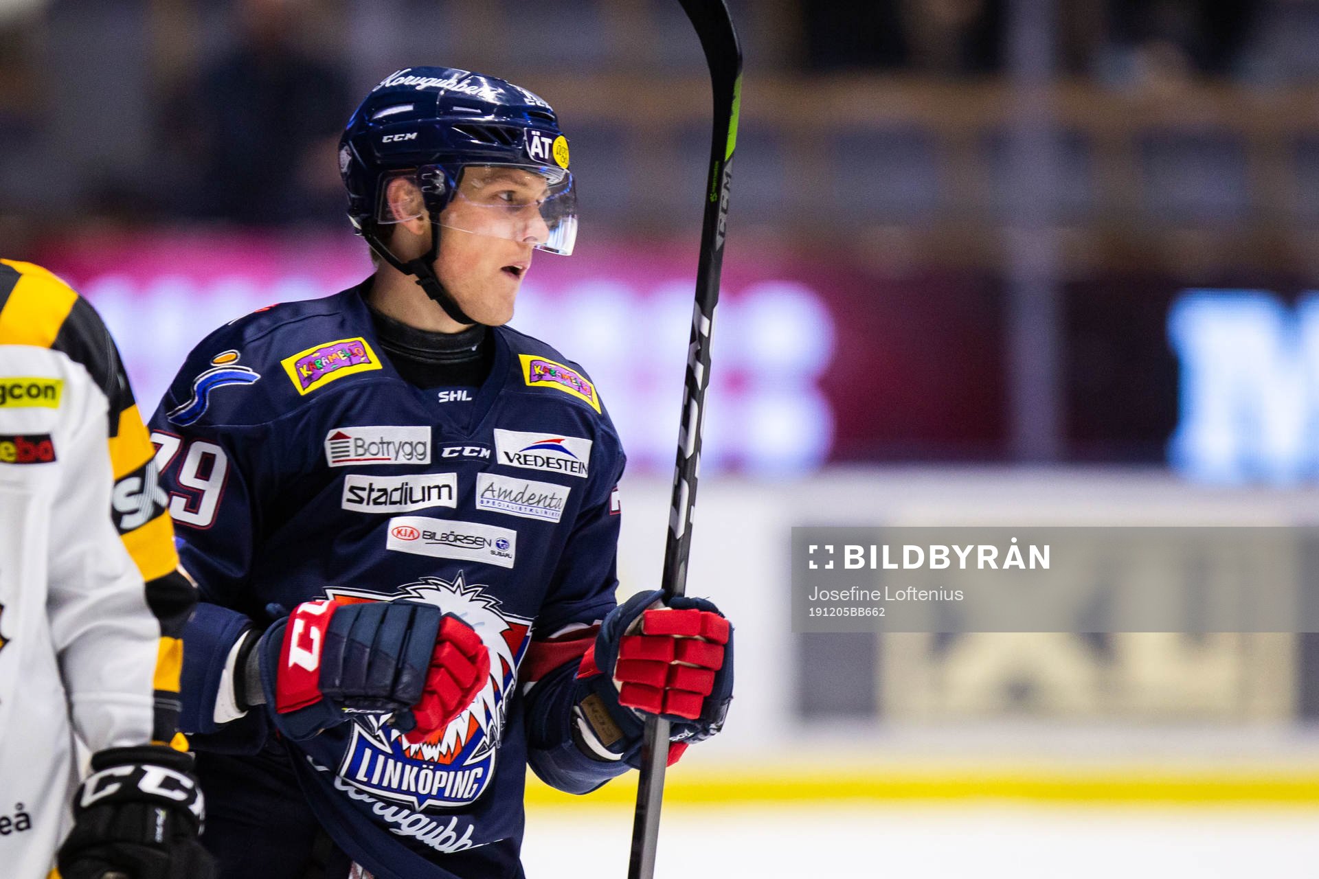 Linköpings Patrik Lundh jublar