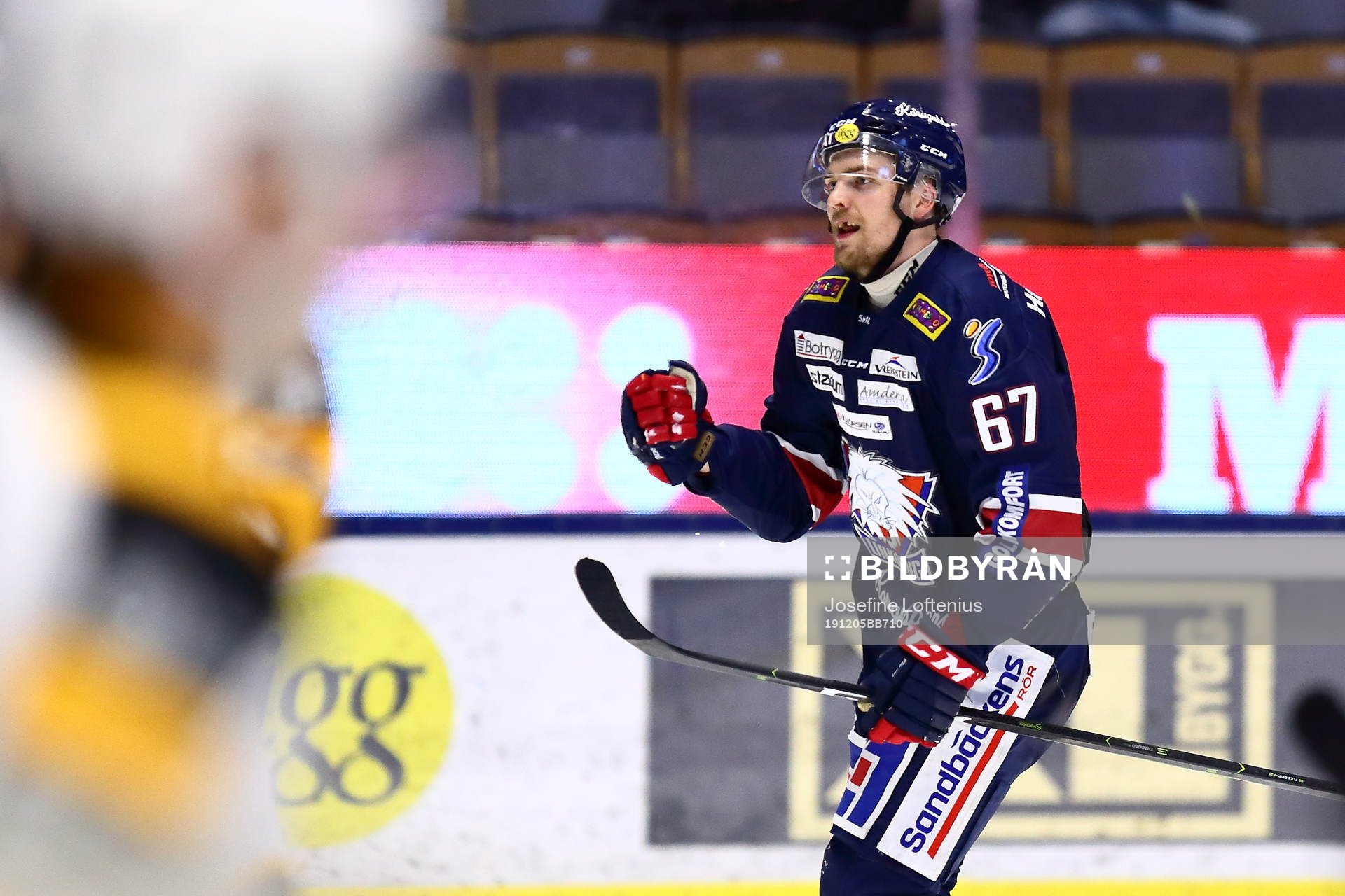 Linköpings Jarno Kärki jublar
