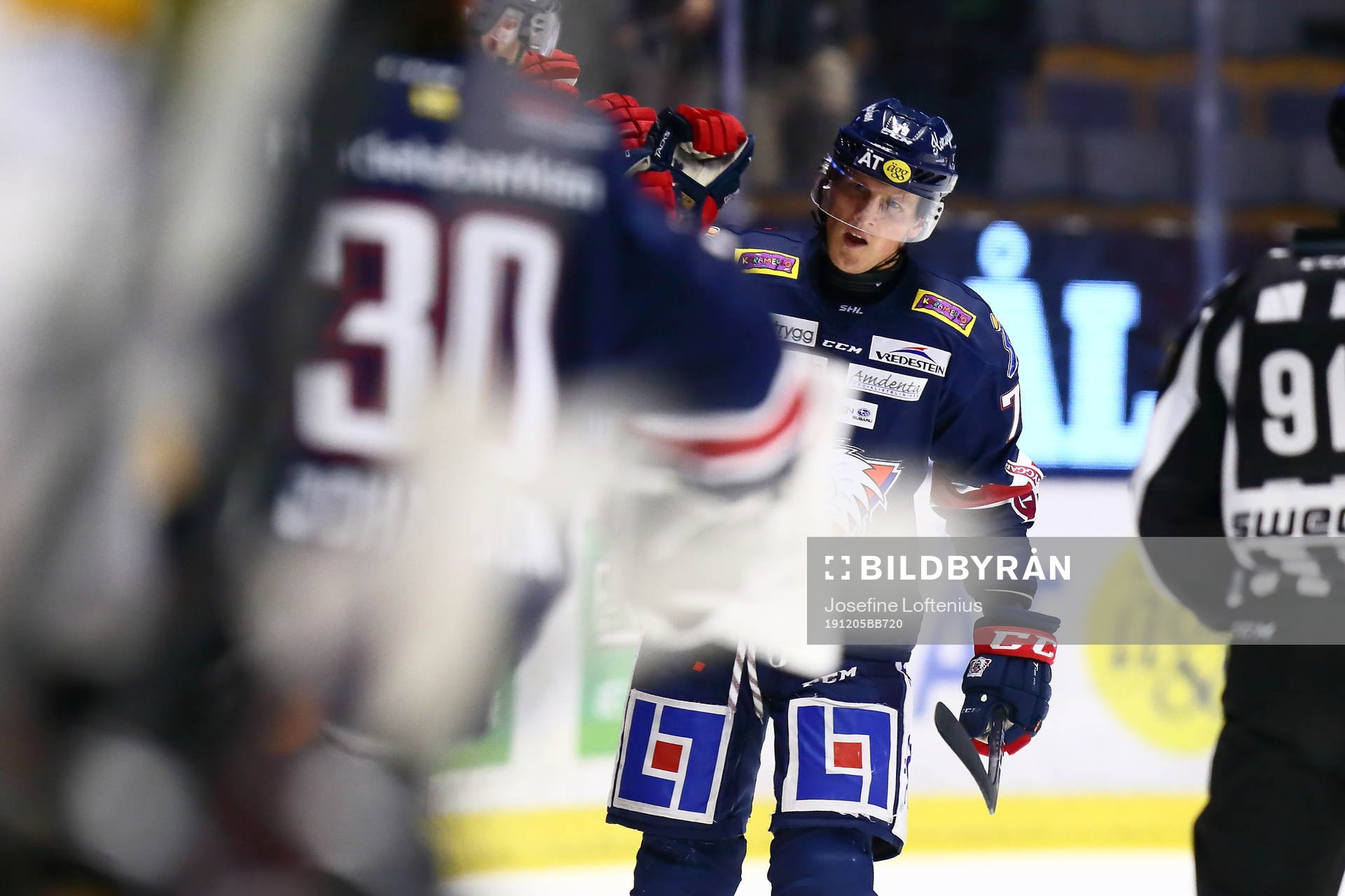Linköpings Patrik Lundh jublar