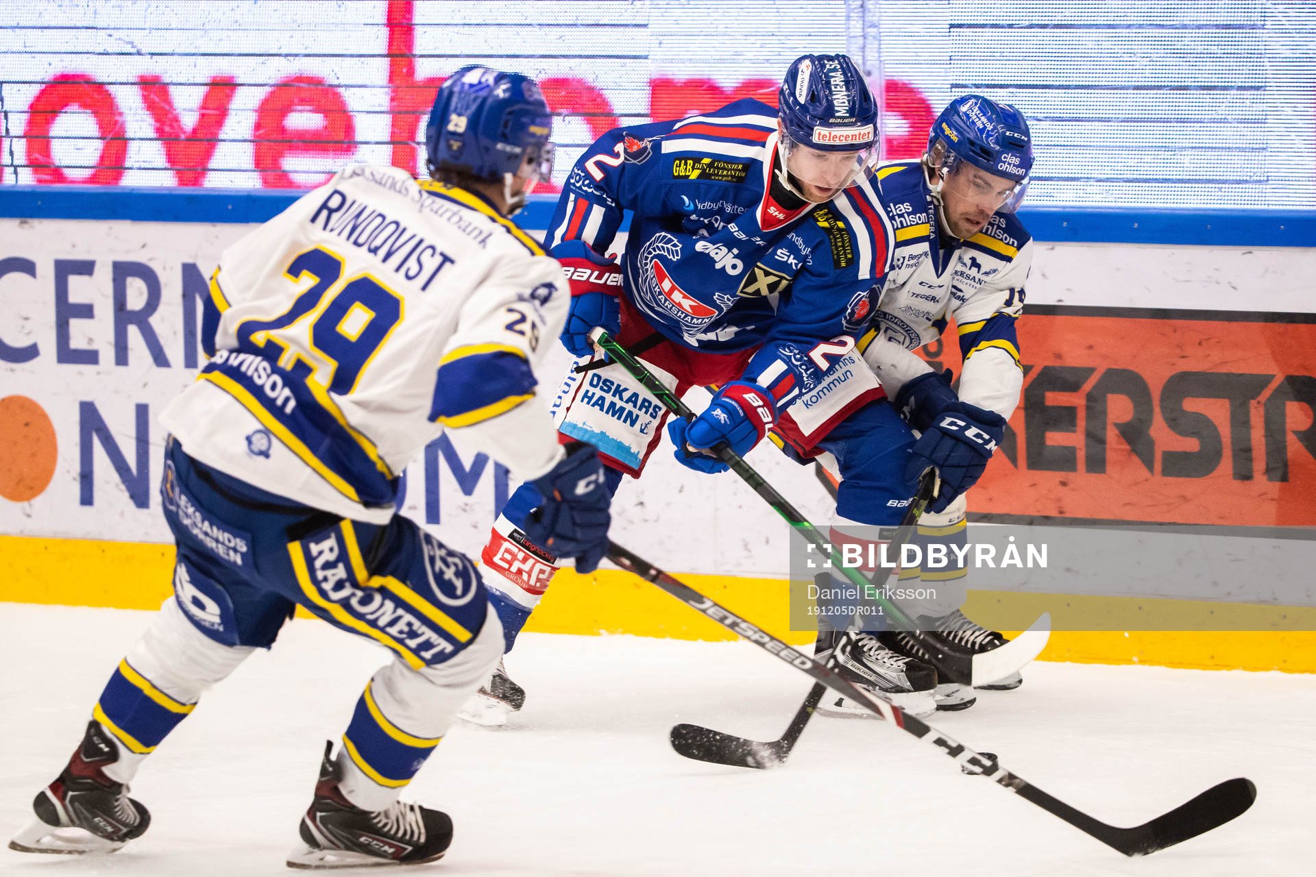 Oskarshamns Mattew Bodie och Leksands Oskar Lang