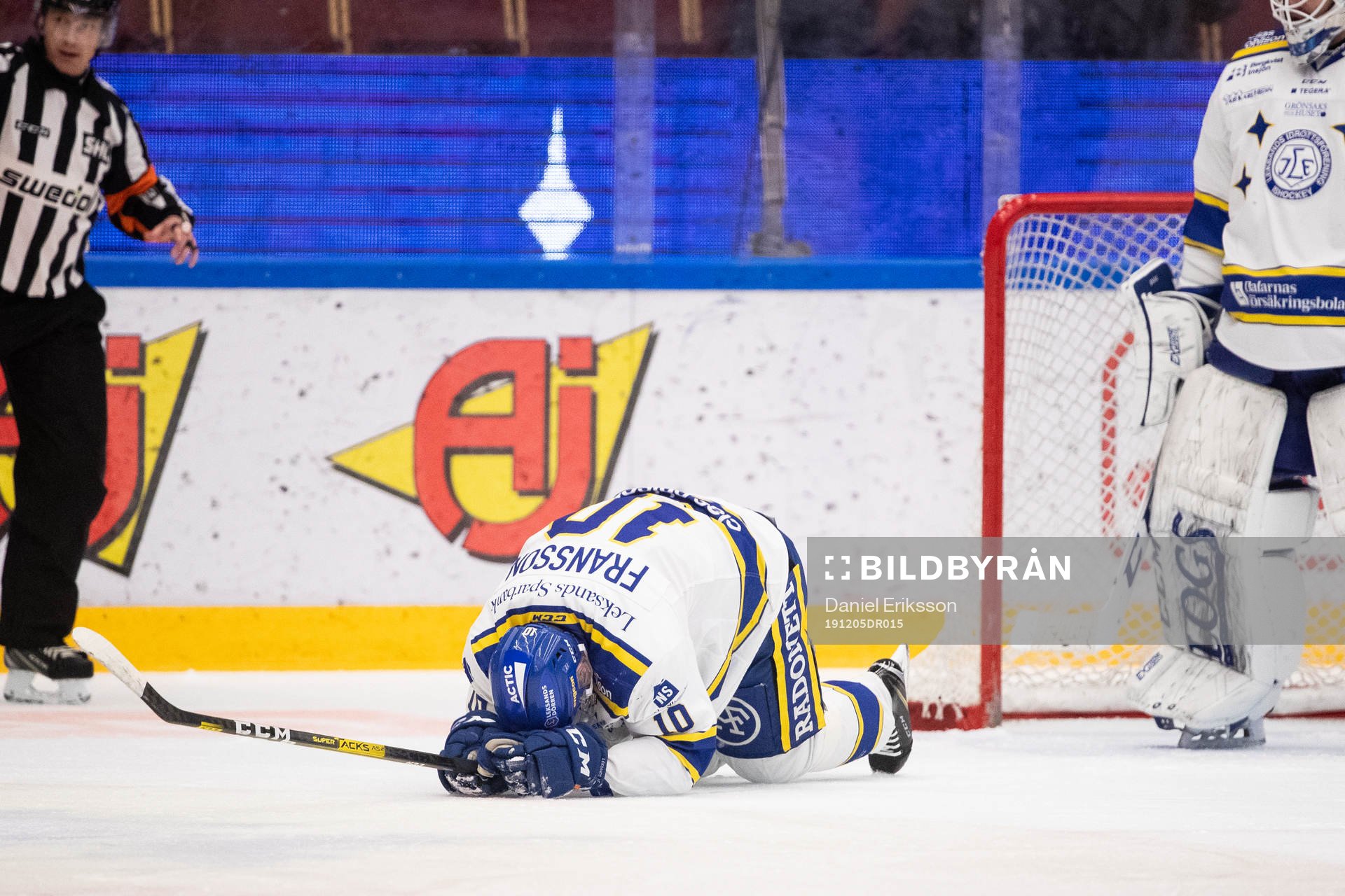 Leksands Johan Fransson har ont