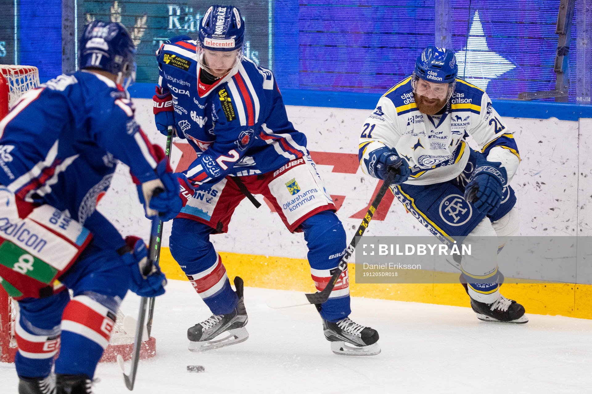 Oskarshamns Mattew Bodie och Leksands Mattias Ritola