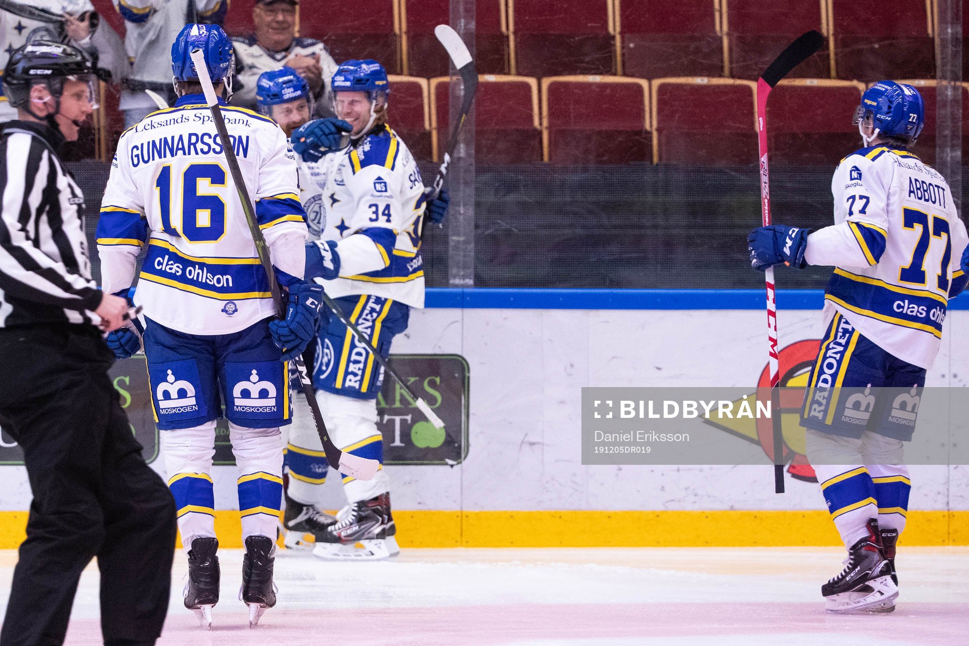 Leksands Philip Samuelsson jubel