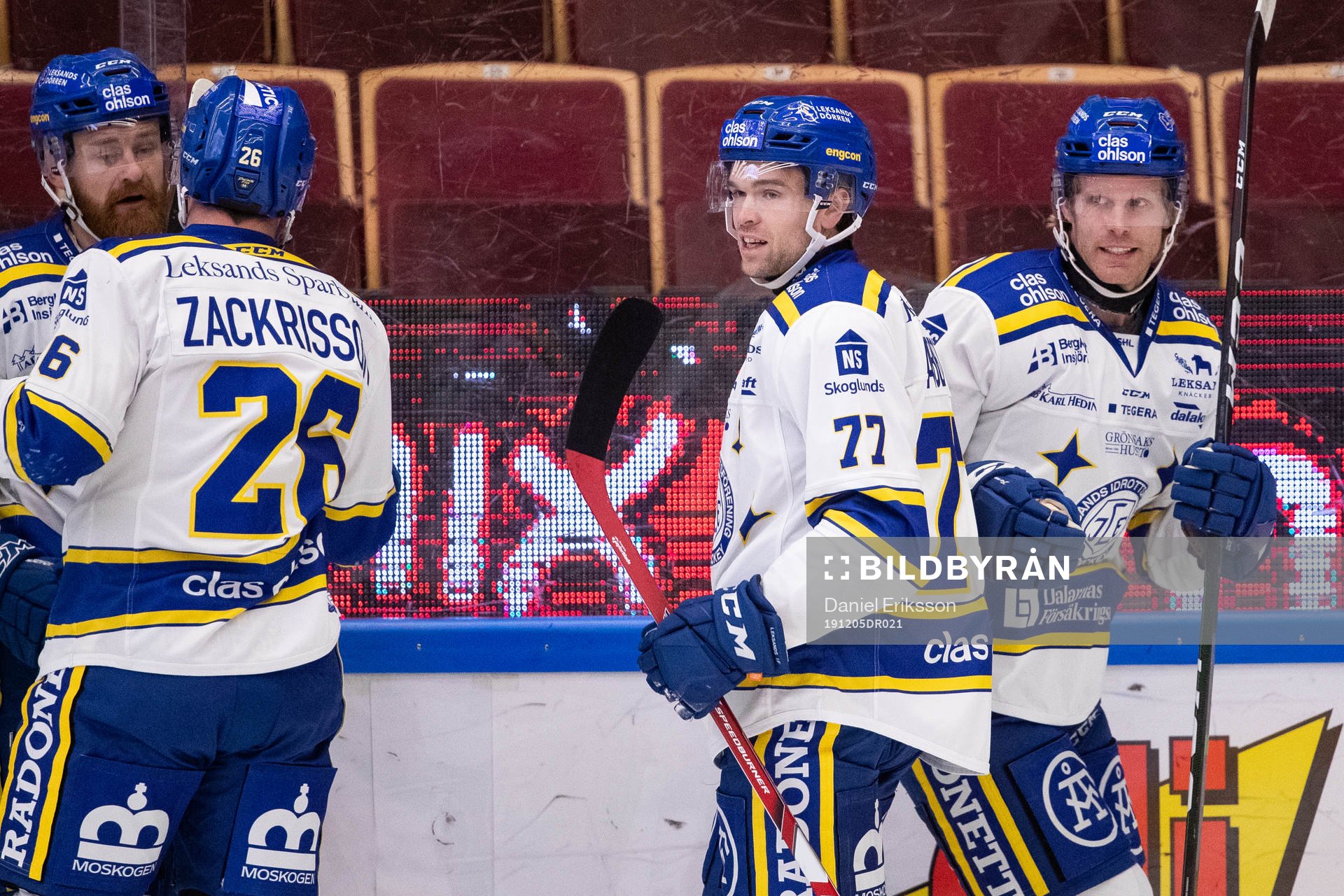 Leksands Philip Samuelsson jubel