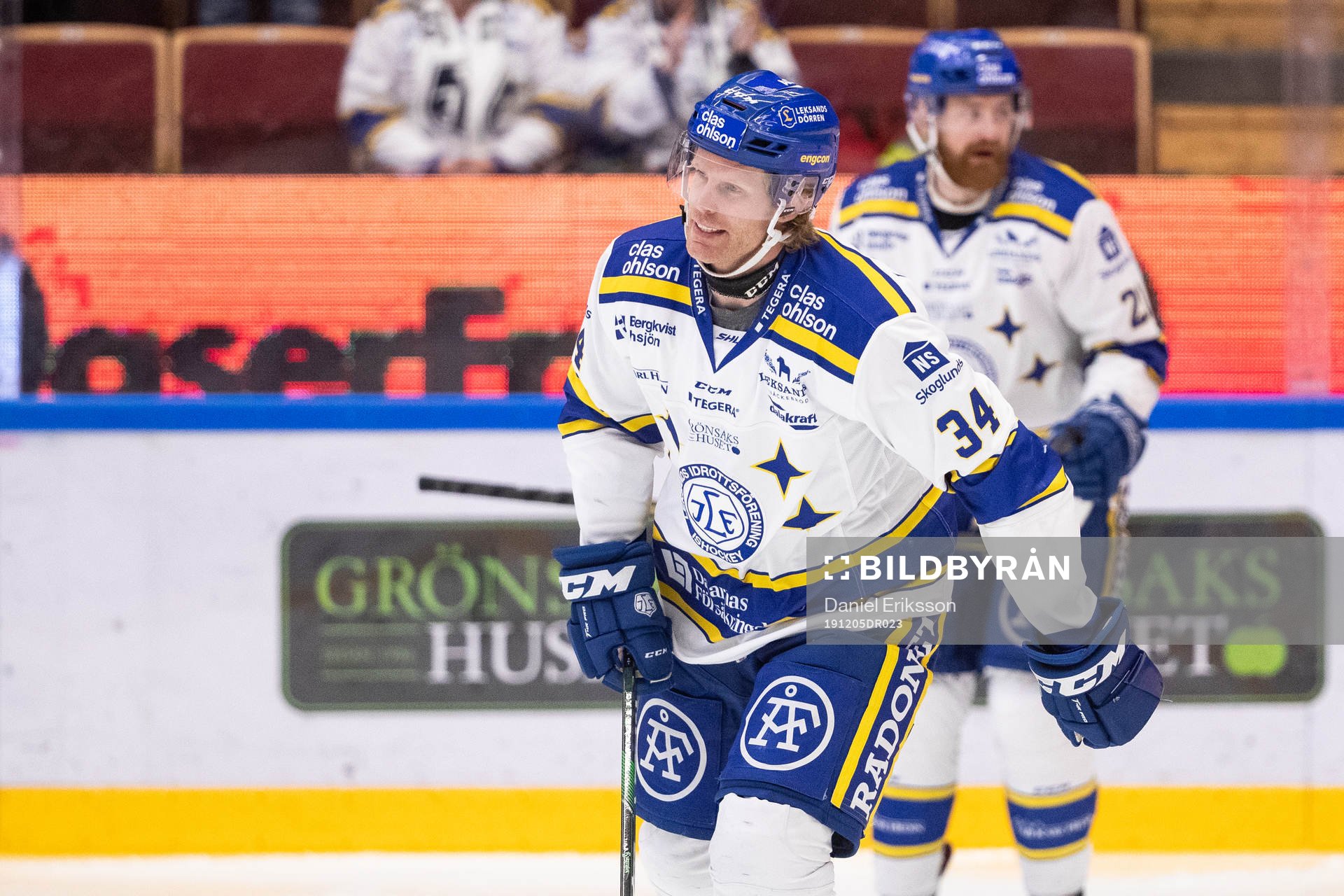 Leksands Philip Samuelsson jubel