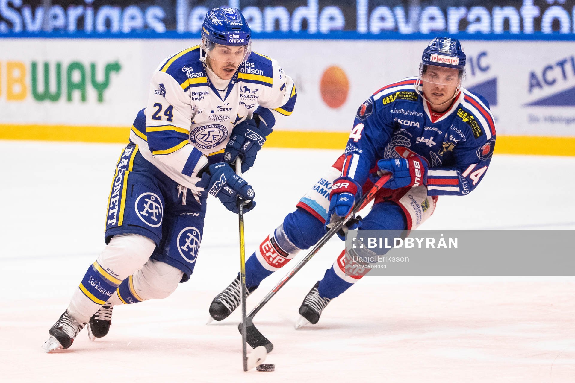 Leksands Thomas Valkvae Olsen och Oskarshamns Pontus