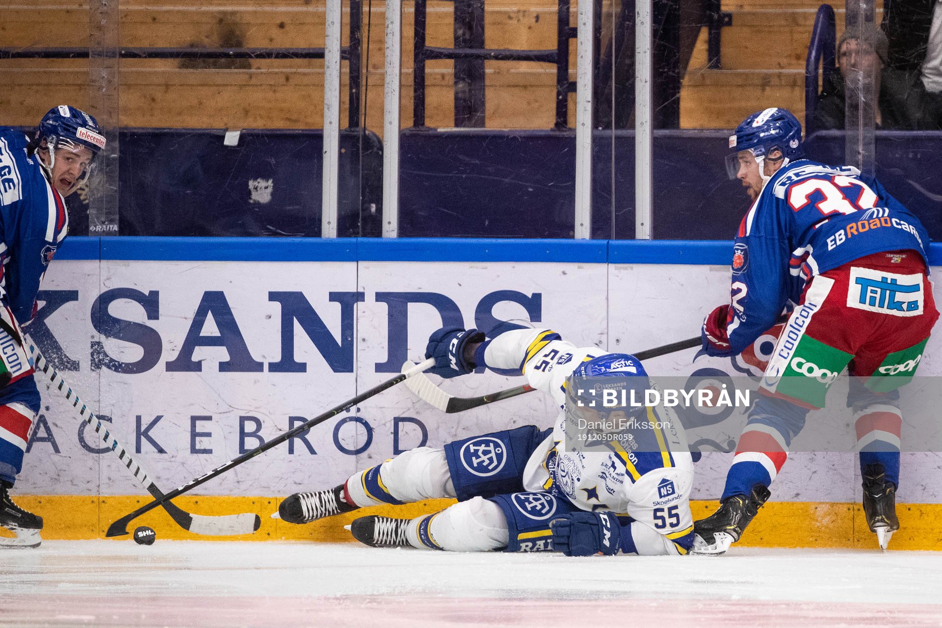 Leksands Jonas Ahnelöv och Oskarshamns Markus Modigs
