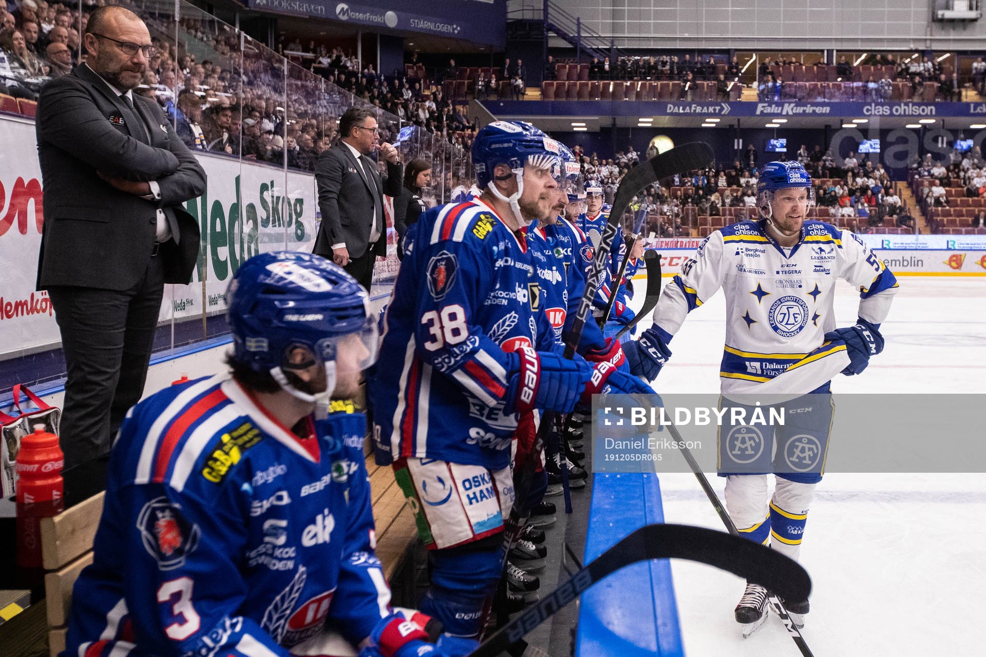 Oskarshamns Nichlas Torp och Leksands Jonas Ahnelöv
