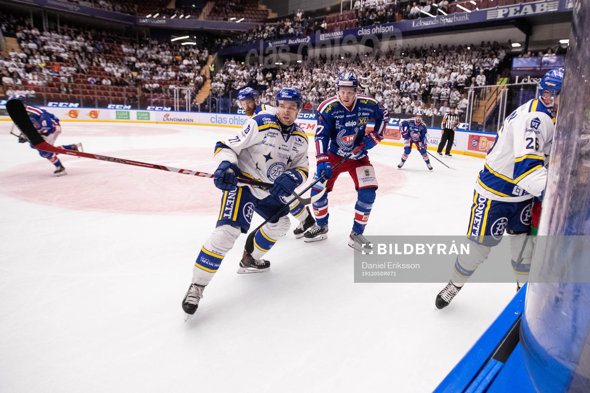 Leksands Spencer Abbott och Oskarshamns Henrik Nilsson