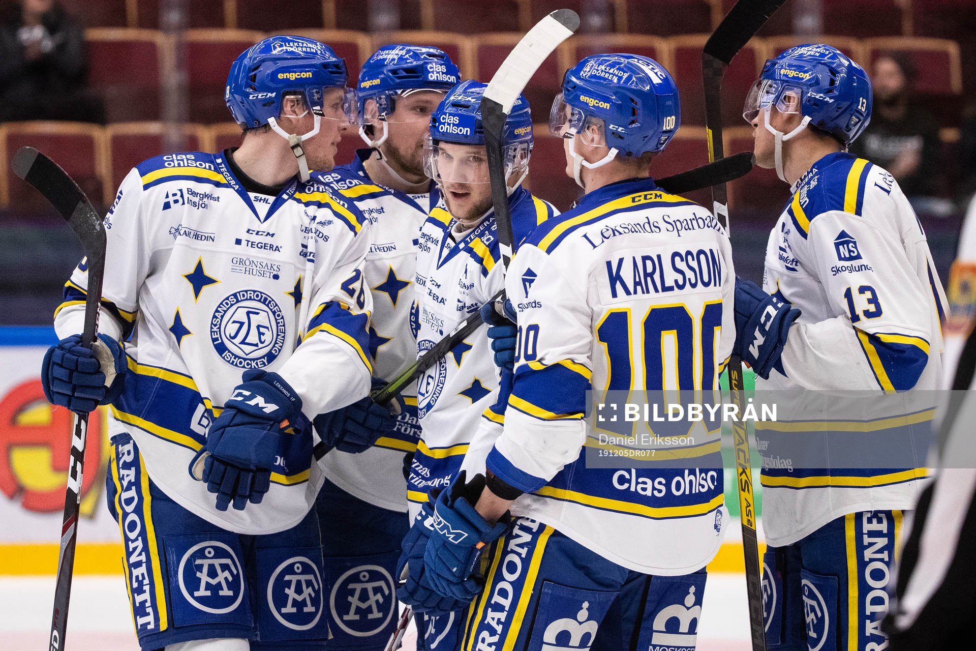 Leksands Fredrik Forsberg jublar