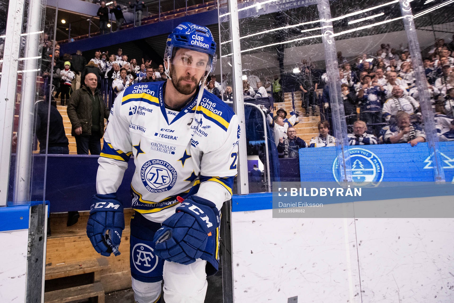 Leksands Marek Hrivik utsedd till matchens krigare