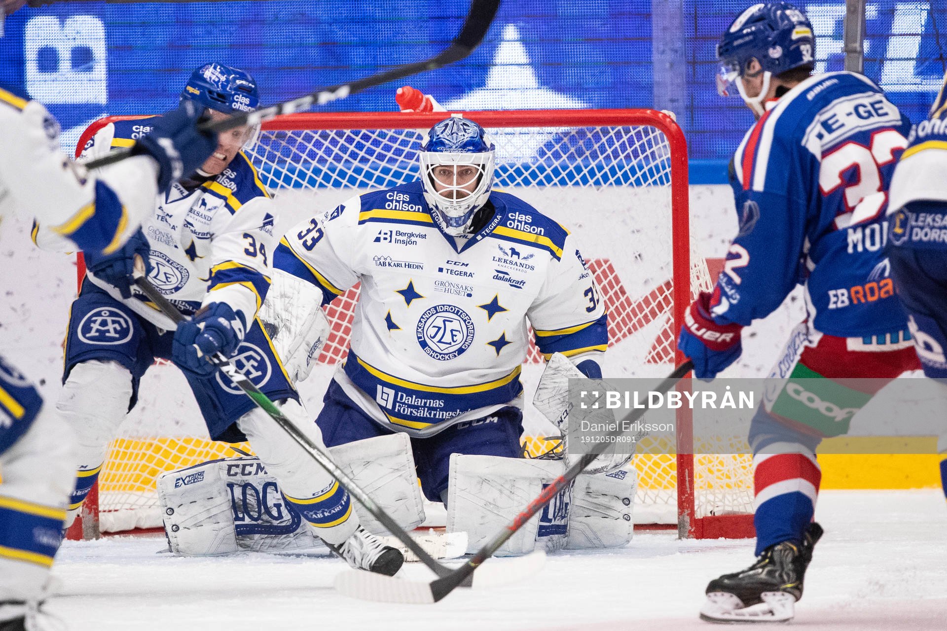 Leksands målvakt Axel Brage