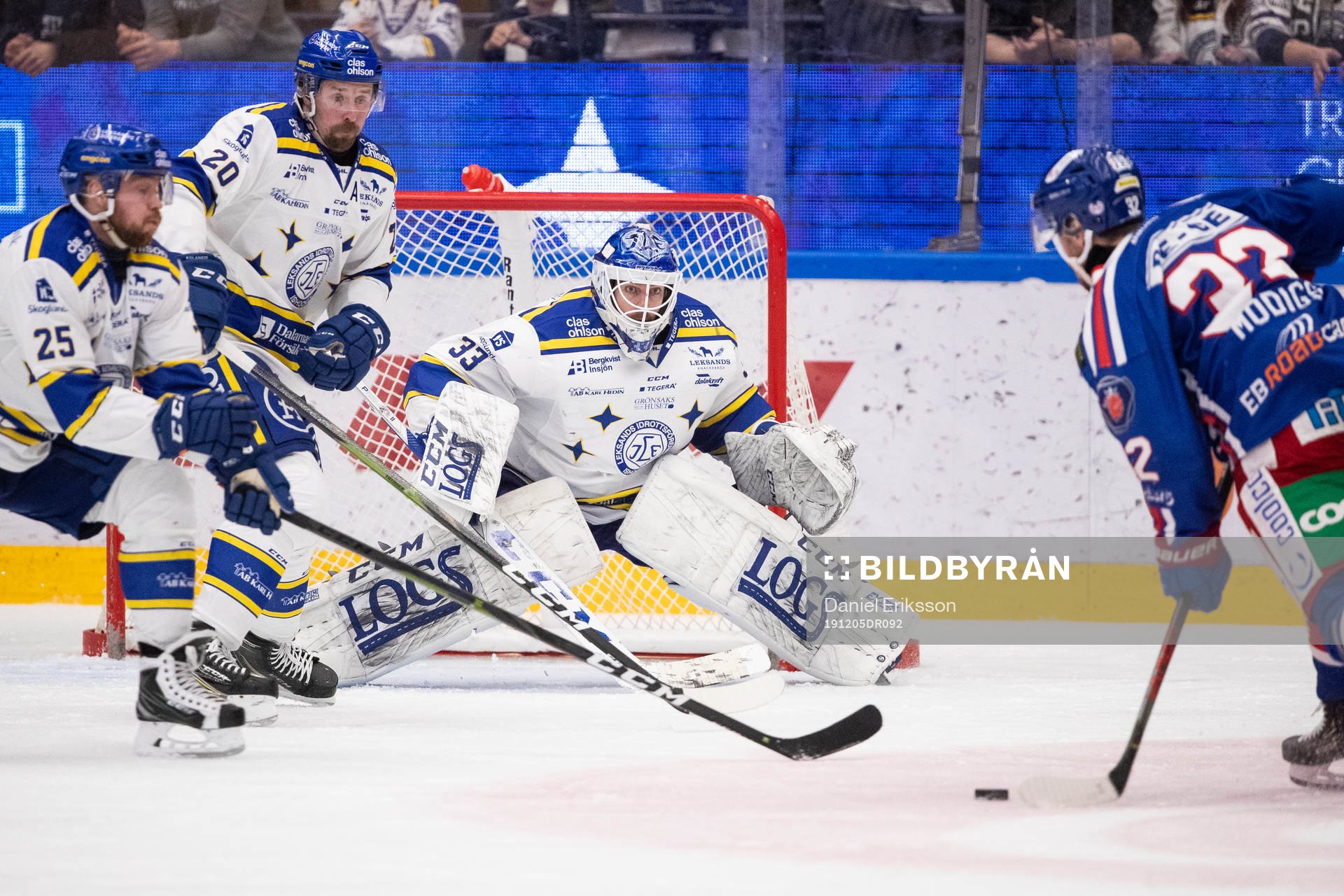 Leksands målvakt Axel Brage