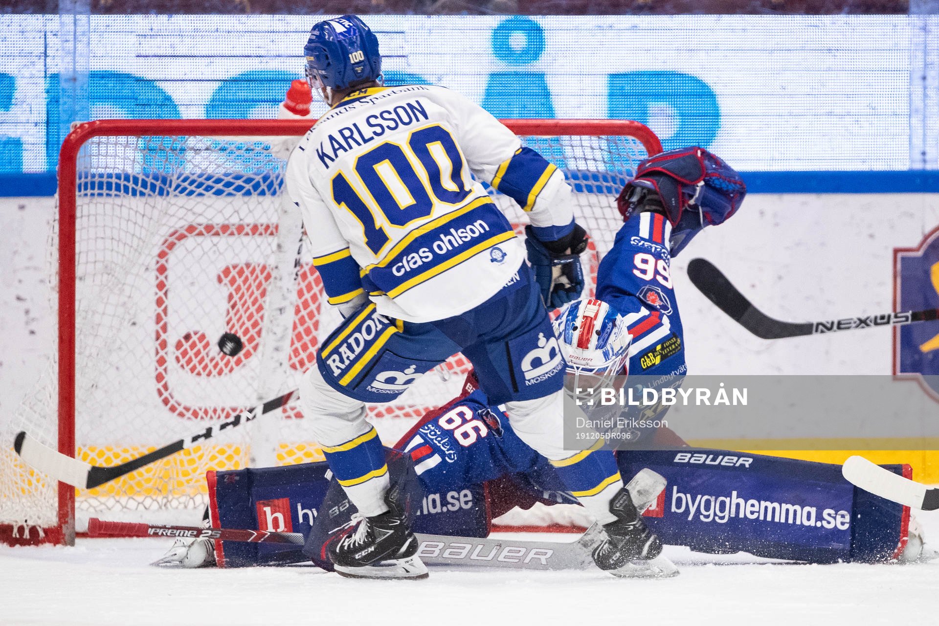 Leksands Martin Karlsson gör 2-1 bakom Oskarshamns