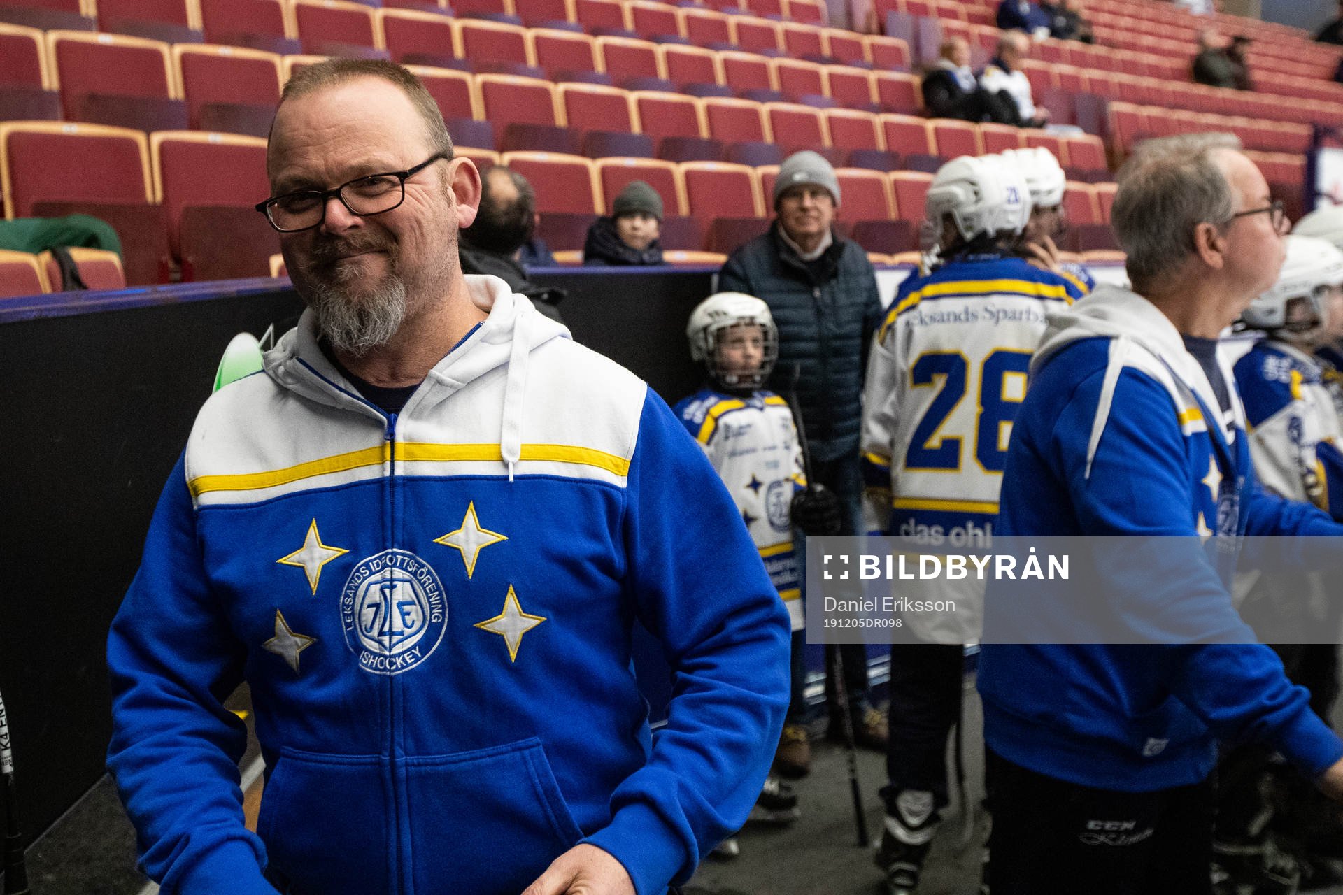 Leksands materialförvaltare Rob Flahiff