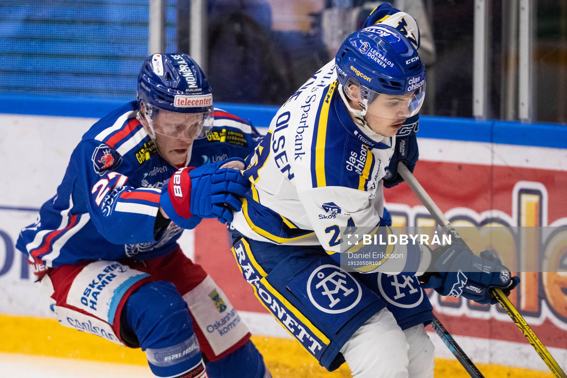 Oskarshamns Henrik Nilsson och Leksands Thomas Valkvae Olsen