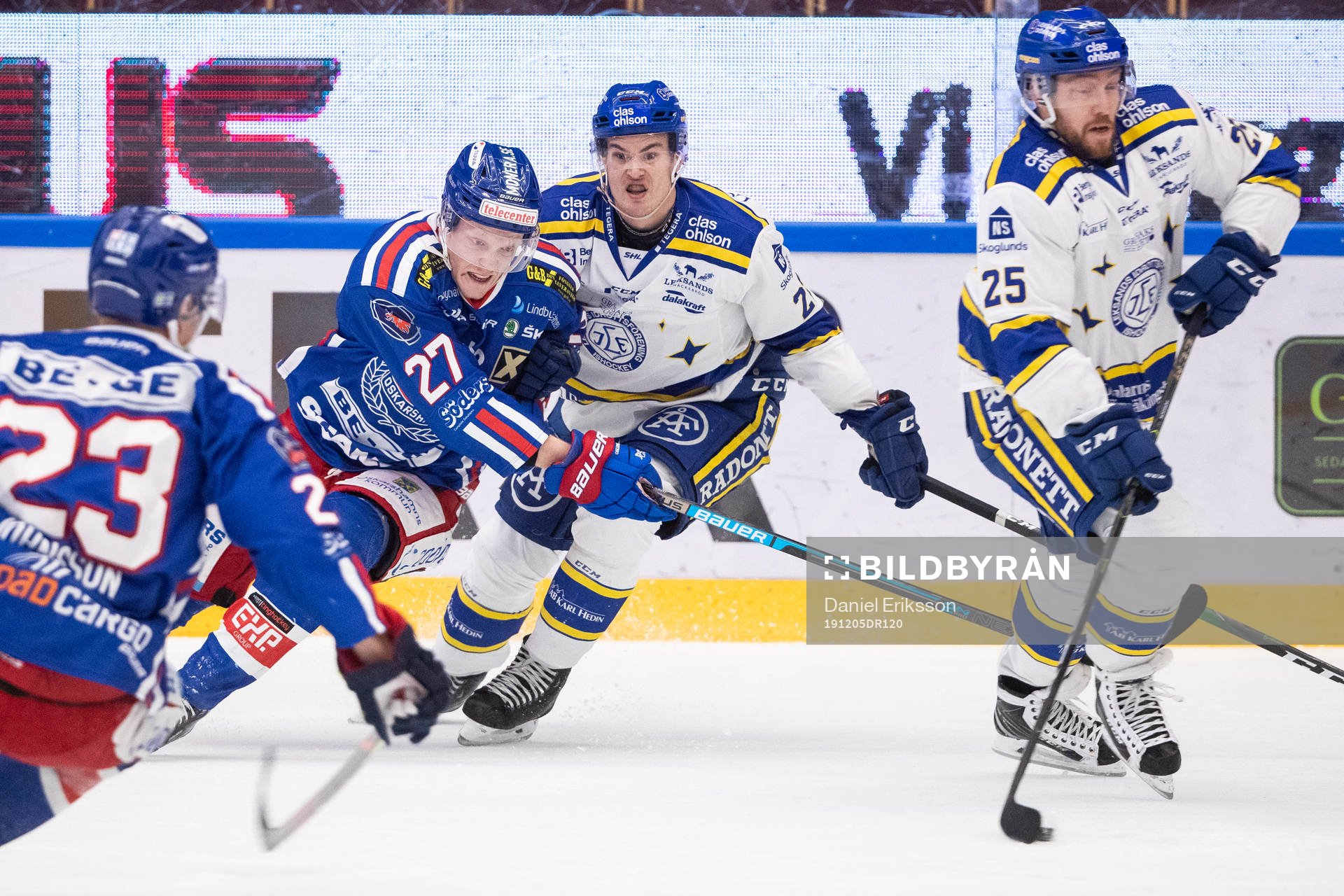 Oskarshamns Henrik Nilsson och Leksands Linus Persson